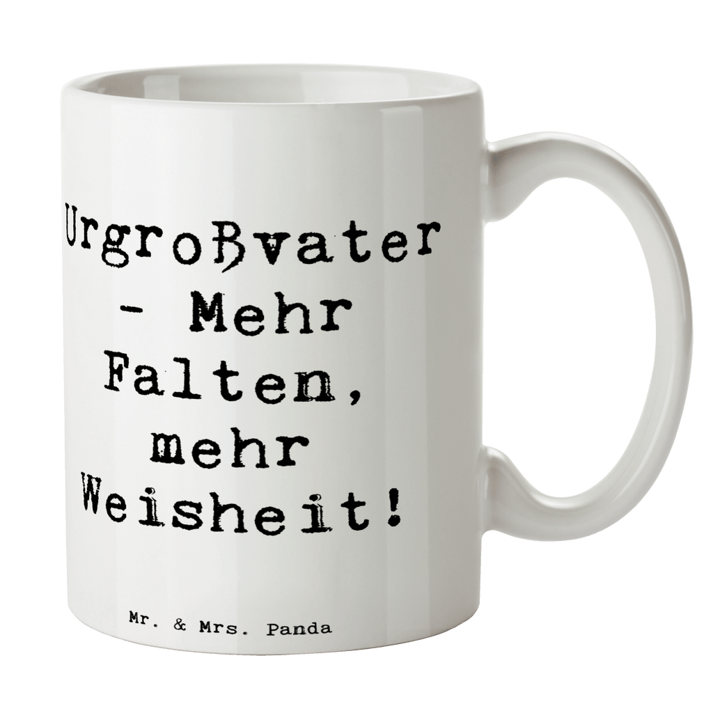 Tasse Weise Urgroßvater Tasse, Kaffeetasse, Teetasse, Becher, Kaffeebecher, Teebecher, Keramiktasse, Porzellantasse, Büro Tasse, Geschenk Tasse, Tasse Sprüche, Tasse Motive, Kaffeetassen, Tasse bedrucken, Designer Tasse, Cappuccino Tassen, Schöne Teetassen, Familie, Vatertag, Muttertag, Bruder, Schwester, Mama, Papa, Oma, Opa