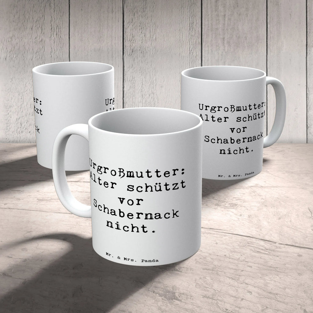 Tasse Spruch Urgroßmutter Schabernack Tasse, Kaffeetasse, Teetasse, Becher, Kaffeebecher, Teebecher, Keramiktasse, Porzellantasse, Büro Tasse, Geschenk Tasse, Tasse Sprüche, Tasse Motive, Kaffeetassen, Tasse bedrucken, Designer Tasse, Cappuccino Tassen, Schöne Teetassen, Familie, Vatertag, Muttertag, Bruder, Schwester, Mama, Papa, Oma, Opa