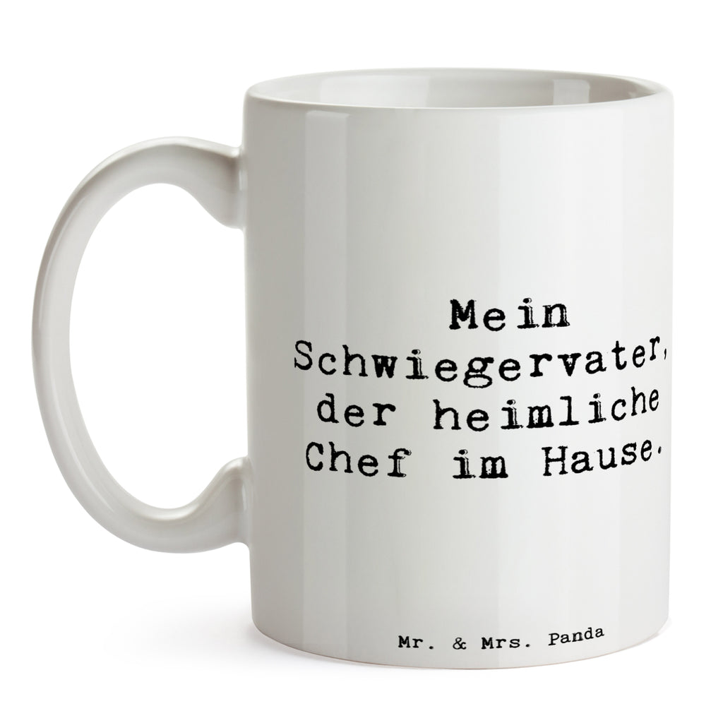 Tasse Spruch Schwiegervater Chef Tasse, Kaffeetasse, Teetasse, Becher, Kaffeebecher, Teebecher, Keramiktasse, Porzellantasse, Büro Tasse, Geschenk Tasse, Tasse Sprüche, Tasse Motive, Kaffeetassen, Tasse bedrucken, Designer Tasse, Cappuccino Tassen, Schöne Teetassen, Familie, Vatertag, Muttertag, Bruder, Schwester, Mama, Papa, Oma, Opa