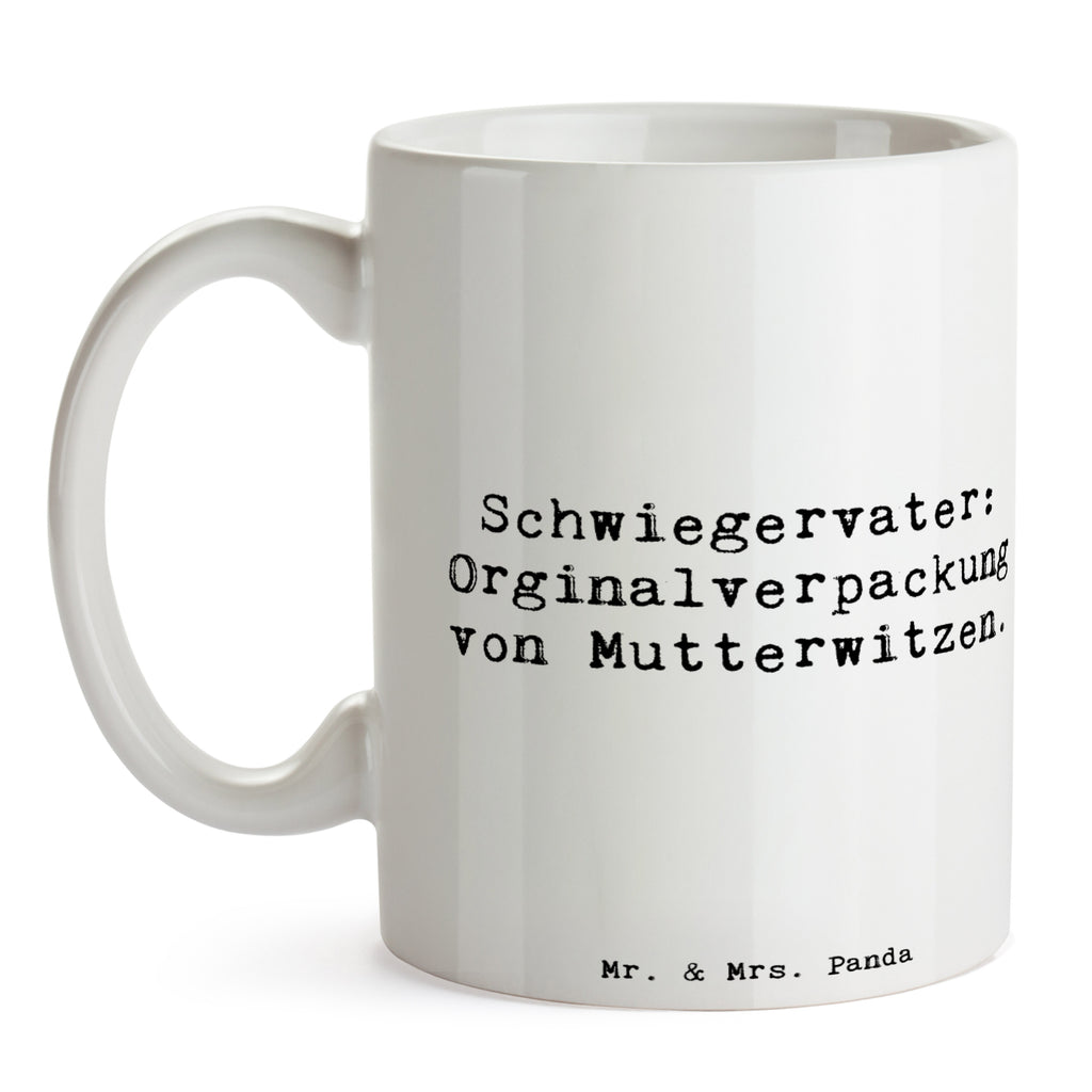 Tasse Spruch Schwiegervater Witze Tasse, Kaffeetasse, Teetasse, Becher, Kaffeebecher, Teebecher, Keramiktasse, Porzellantasse, Büro Tasse, Geschenk Tasse, Tasse Sprüche, Tasse Motive, Kaffeetassen, Tasse bedrucken, Designer Tasse, Cappuccino Tassen, Schöne Teetassen, Familie, Vatertag, Muttertag, Bruder, Schwester, Mama, Papa, Oma, Opa