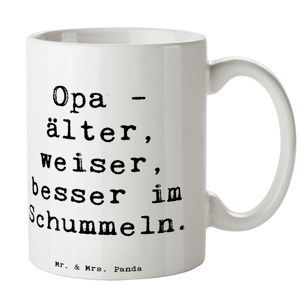 Tasse Spruch Opa Weisheit Tasse, Kaffeetasse, Teetasse, Becher, Kaffeebecher, Teebecher, Keramiktasse, Porzellantasse, Büro Tasse, Geschenk Tasse, Tasse Sprüche, Tasse Motive, Kaffeetassen, Tasse bedrucken, Designer Tasse, Cappuccino Tassen, Schöne Teetassen, Familie, Vatertag, Muttertag, Bruder, Schwester, Mama, Papa, Oma, Opa