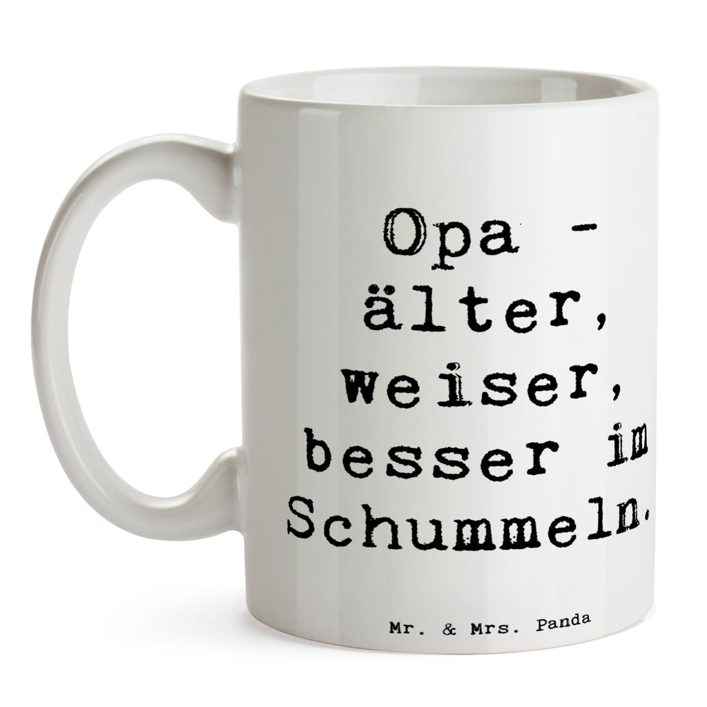 Tasse Spruch Opa Weisheit Tasse, Kaffeetasse, Teetasse, Becher, Kaffeebecher, Teebecher, Keramiktasse, Porzellantasse, Büro Tasse, Geschenk Tasse, Tasse Sprüche, Tasse Motive, Kaffeetassen, Tasse bedrucken, Designer Tasse, Cappuccino Tassen, Schöne Teetassen, Familie, Vatertag, Muttertag, Bruder, Schwester, Mama, Papa, Oma, Opa