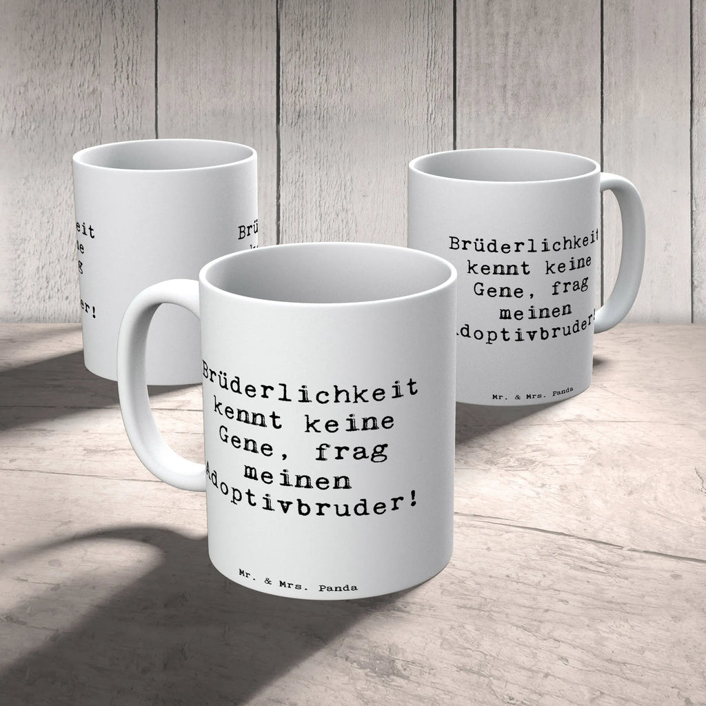 Tasse Spruch Adoptivbruder Liebe Tasse, Kaffeetasse, Teetasse, Becher, Kaffeebecher, Teebecher, Keramiktasse, Porzellantasse, Büro Tasse, Geschenk Tasse, Tasse Sprüche, Tasse Motive, Kaffeetassen, Tasse bedrucken, Designer Tasse, Cappuccino Tassen, Schöne Teetassen, Familie, Vatertag, Muttertag, Bruder, Schwester, Mama, Papa, Oma, Opa