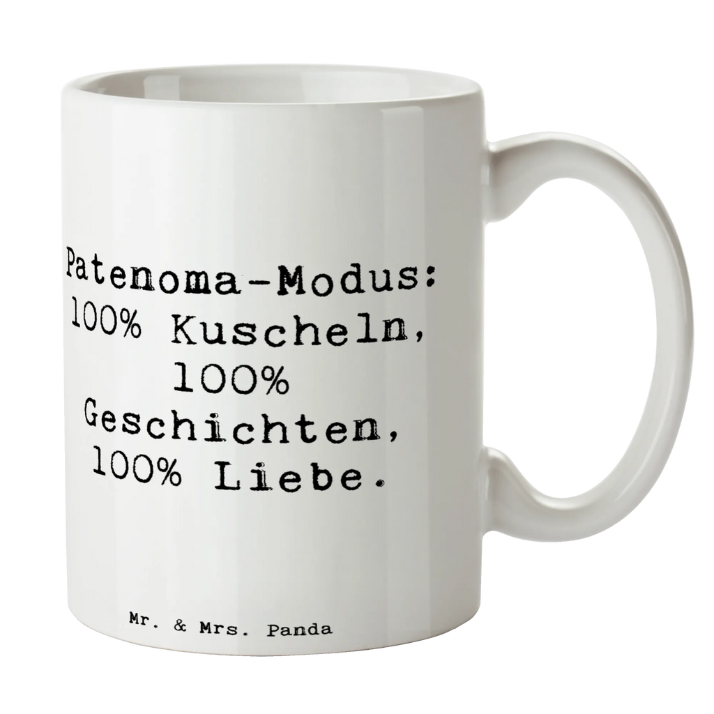 Tasse Spruch Patenoma Modus Tasse, Kaffeetasse, Teetasse, Becher, Kaffeebecher, Teebecher, Keramiktasse, Porzellantasse, Büro Tasse, Geschenk Tasse, Tasse Sprüche, Tasse Motive, Kaffeetassen, Tasse bedrucken, Designer Tasse, Cappuccino Tassen, Schöne Teetassen, Familie, Vatertag, Muttertag, Bruder, Schwester, Mama, Papa, Oma, Opa