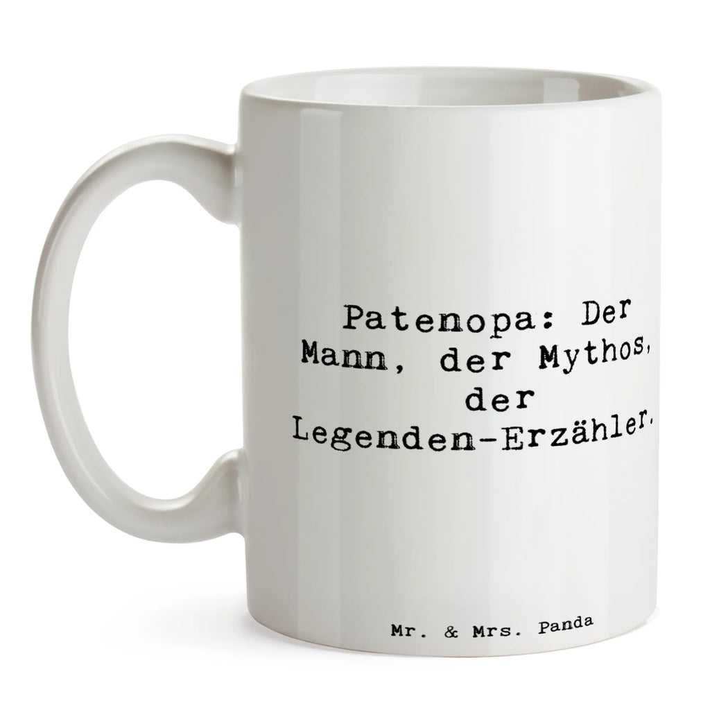 Tasse Spruch Patenopa Legende Tasse, Kaffeetasse, Teetasse, Becher, Kaffeebecher, Teebecher, Keramiktasse, Porzellantasse, Büro Tasse, Geschenk Tasse, Tasse Sprüche, Tasse Motive, Kaffeetassen, Tasse bedrucken, Designer Tasse, Cappuccino Tassen, Schöne Teetassen, Familie, Vatertag, Muttertag, Bruder, Schwester, Mama, Papa, Oma, Opa