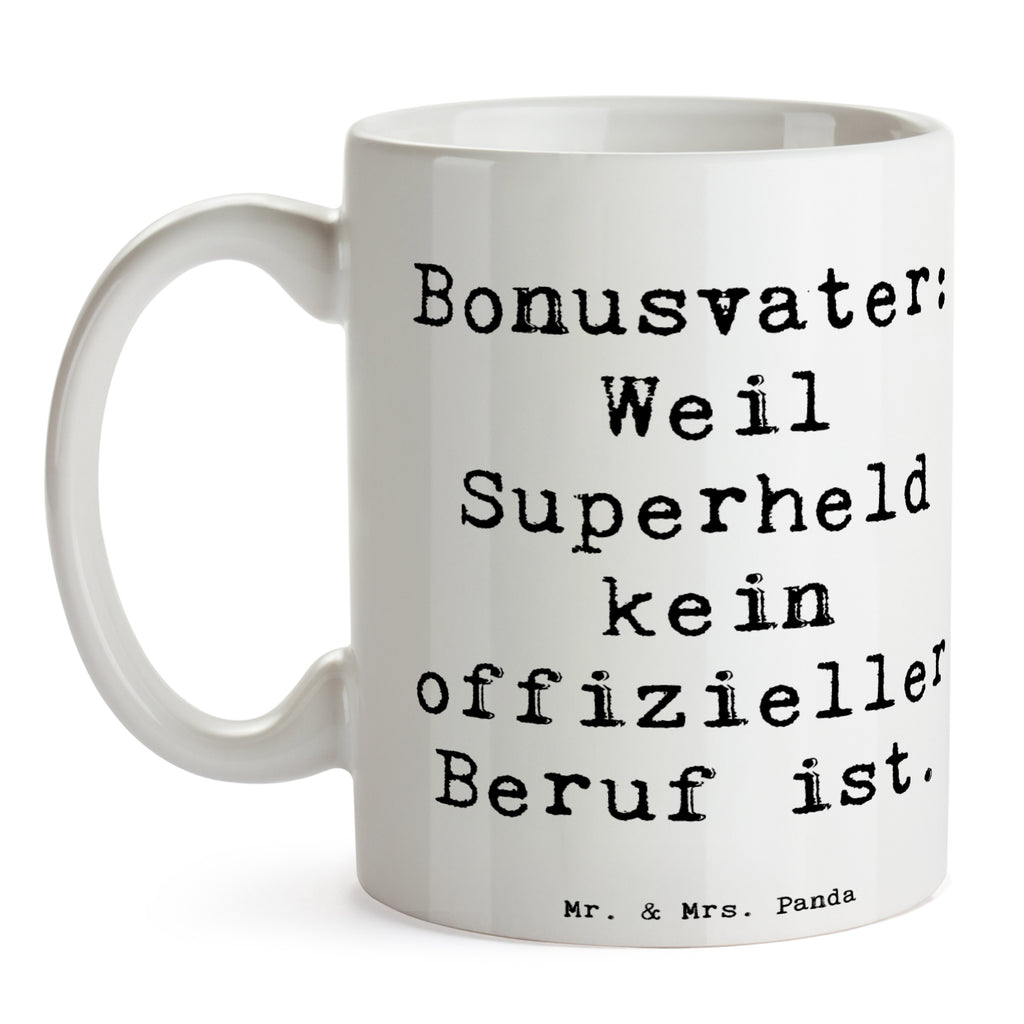 Tasse Spruch Bonusvater Superheld Tasse, Kaffeetasse, Teetasse, Becher, Kaffeebecher, Teebecher, Keramiktasse, Porzellantasse, Büro Tasse, Geschenk Tasse, Tasse Sprüche, Tasse Motive, Kaffeetassen, Tasse bedrucken, Designer Tasse, Cappuccino Tassen, Schöne Teetassen, Familie, Vatertag, Muttertag, Bruder, Schwester, Mama, Papa, Oma, Opa