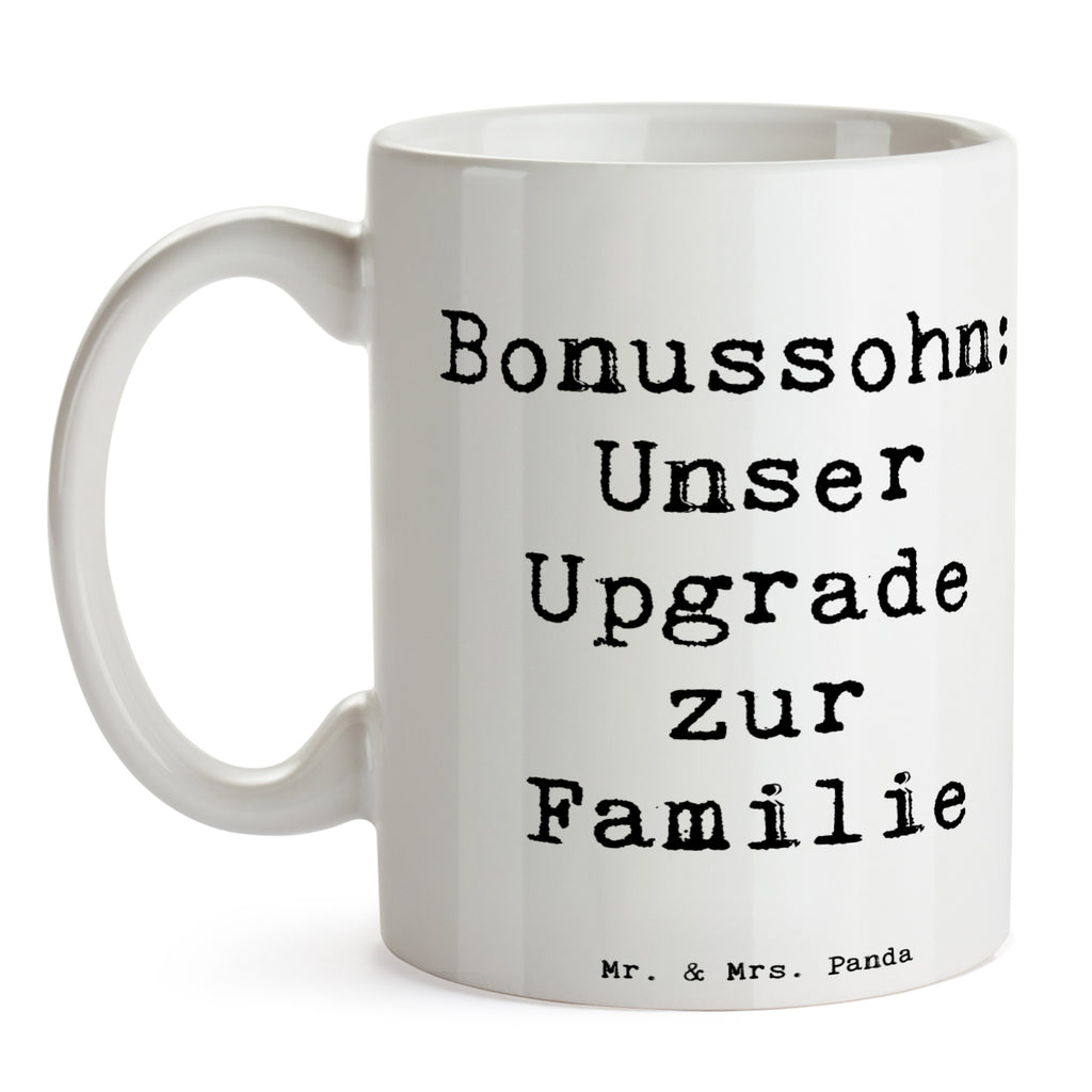 Tasse Spruch Bonussohn Wertschätzung Tasse, Kaffeetasse, Teetasse, Becher, Kaffeebecher, Teebecher, Keramiktasse, Porzellantasse, Büro Tasse, Geschenk Tasse, Tasse Sprüche, Tasse Motive, Kaffeetassen, Tasse bedrucken, Designer Tasse, Cappuccino Tassen, Schöne Teetassen, Familie, Vatertag, Muttertag, Bruder, Schwester, Mama, Papa, Oma, Opa