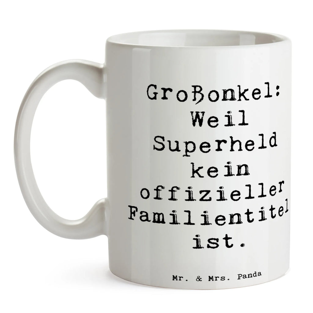 Tasse Spruch Großonkel Superheld Tasse, Kaffeetasse, Teetasse, Becher, Kaffeebecher, Teebecher, Keramiktasse, Porzellantasse, Büro Tasse, Geschenk Tasse, Tasse Sprüche, Tasse Motive, Kaffeetassen, Tasse bedrucken, Designer Tasse, Cappuccino Tassen, Schöne Teetassen, Familie, Vatertag, Muttertag, Bruder, Schwester, Mama, Papa, Oma, Opa