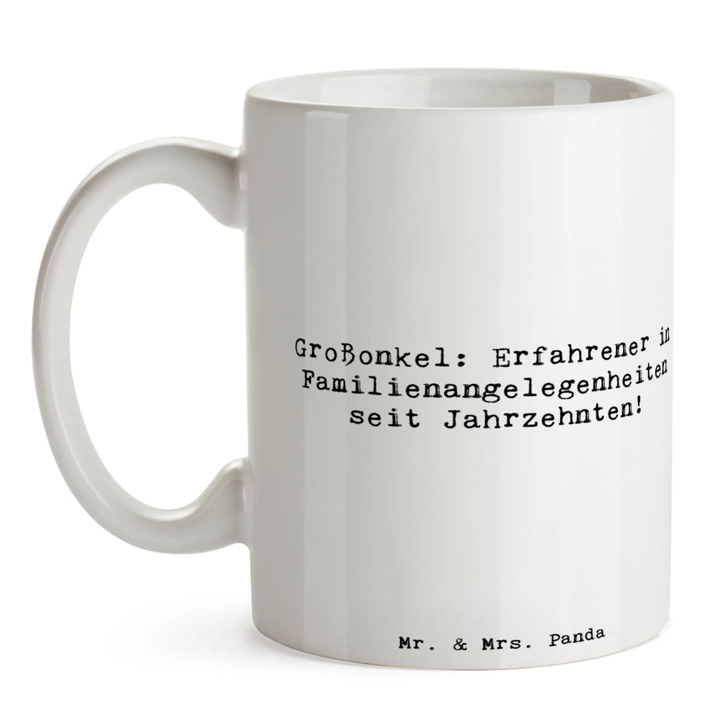 Tasse Spruch Großonkel Erfahrung Tasse, Kaffeetasse, Teetasse, Becher, Kaffeebecher, Teebecher, Keramiktasse, Porzellantasse, Büro Tasse, Geschenk Tasse, Tasse Sprüche, Tasse Motive, Kaffeetassen, Tasse bedrucken, Designer Tasse, Cappuccino Tassen, Schöne Teetassen, Familie, Vatertag, Muttertag, Bruder, Schwester, Mama, Papa, Oma, Opa