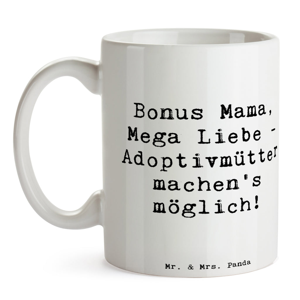 Tasse Spruch Adoptivmutter Liebe Tasse, Kaffeetasse, Teetasse, Becher, Kaffeebecher, Teebecher, Keramiktasse, Porzellantasse, Büro Tasse, Geschenk Tasse, Tasse Sprüche, Tasse Motive, Kaffeetassen, Tasse bedrucken, Designer Tasse, Cappuccino Tassen, Schöne Teetassen, Familie, Vatertag, Muttertag, Bruder, Schwester, Mama, Papa, Oma, Opa