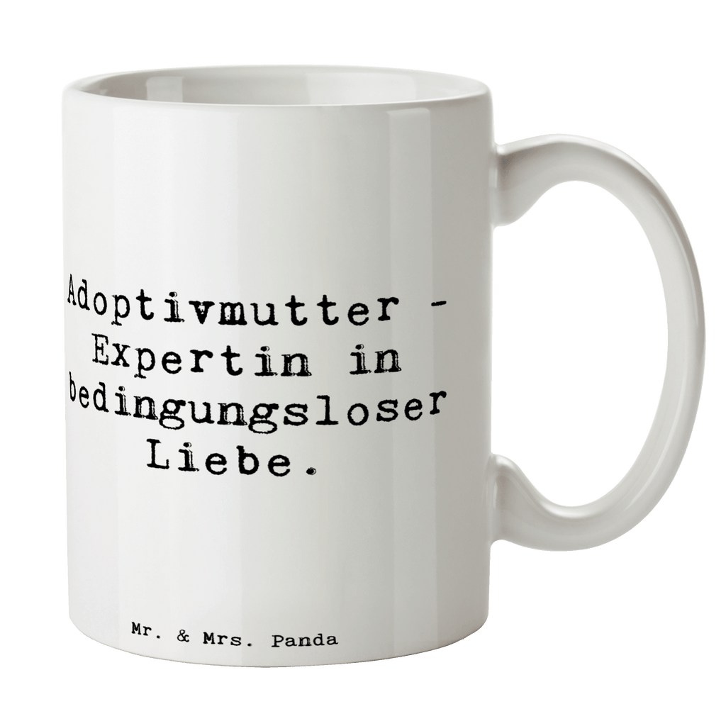 Tasse Spruch Adoptivmutter Expertin Tasse, Kaffeetasse, Teetasse, Becher, Kaffeebecher, Teebecher, Keramiktasse, Porzellantasse, Büro Tasse, Geschenk Tasse, Tasse Sprüche, Tasse Motive, Kaffeetassen, Tasse bedrucken, Designer Tasse, Cappuccino Tassen, Schöne Teetassen, Familie, Vatertag, Muttertag, Bruder, Schwester, Mama, Papa, Oma, Opa