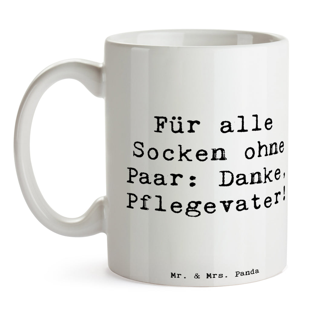 Tasse Sockenheld Pflegevater Tasse, Kaffeetasse, Teetasse, Becher, Kaffeebecher, Teebecher, Keramiktasse, Porzellantasse, Büro Tasse, Geschenk Tasse, Tasse Sprüche, Tasse Motive