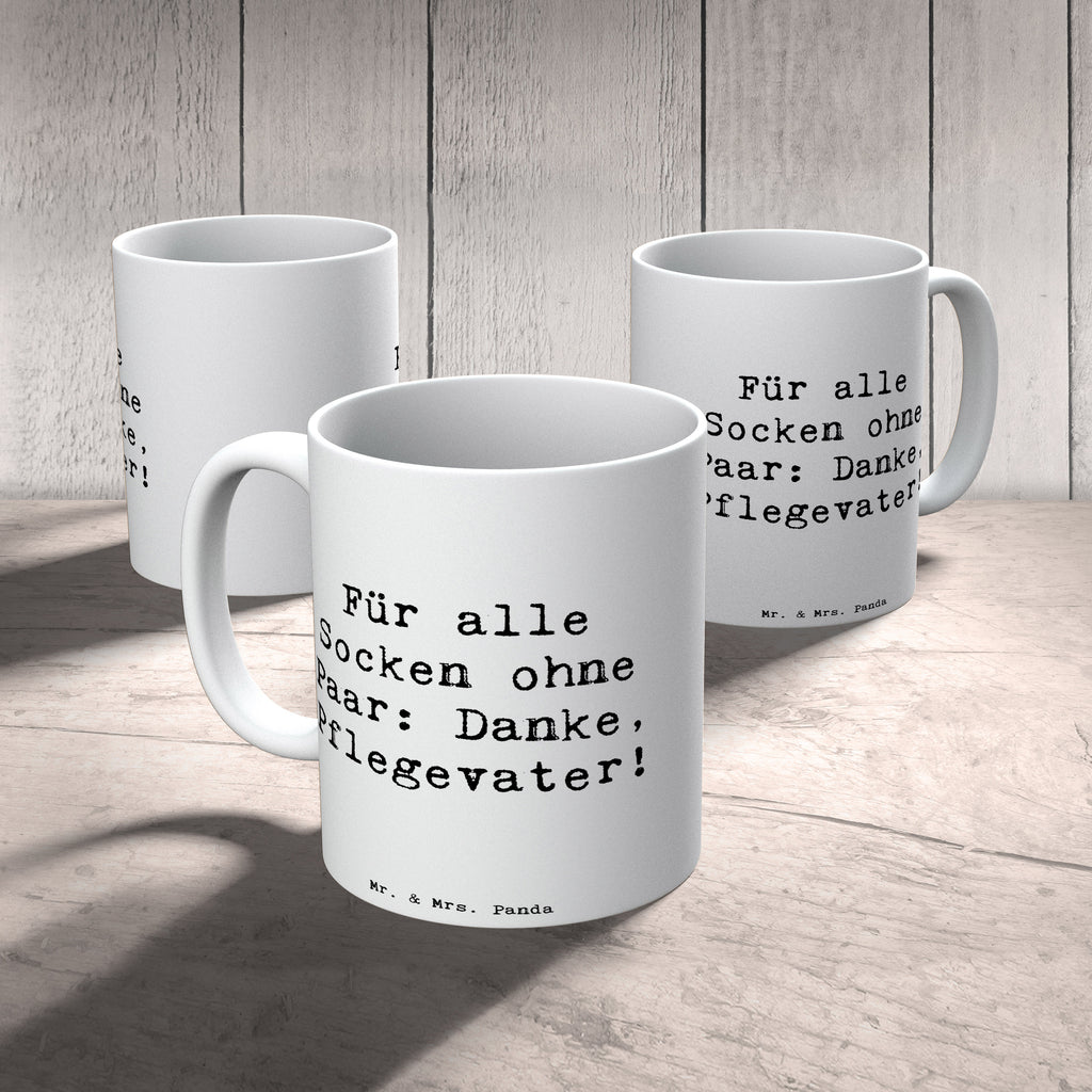 Tasse Sockenheld Pflegevater Tasse, Kaffeetasse, Teetasse, Becher, Kaffeebecher, Teebecher, Keramiktasse, Porzellantasse, Büro Tasse, Geschenk Tasse, Tasse Sprüche, Tasse Motive