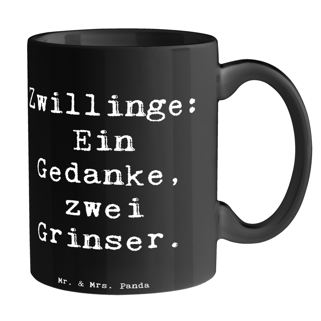 Tasse Spruch Zwillingsgeschwister Grinser Tasse, Kaffeetasse, Teetasse, Becher, Kaffeebecher, Teebecher, Keramiktasse, Porzellantasse, Büro Tasse, Geschenk Tasse, Tasse Sprüche, Tasse Motive, Kaffeetassen, Tasse bedrucken, Designer Tasse, Cappuccino Tassen, Schöne Teetassen, Familie, Vatertag, Muttertag, Bruder, Schwester, Mama, Papa, Oma, Opa