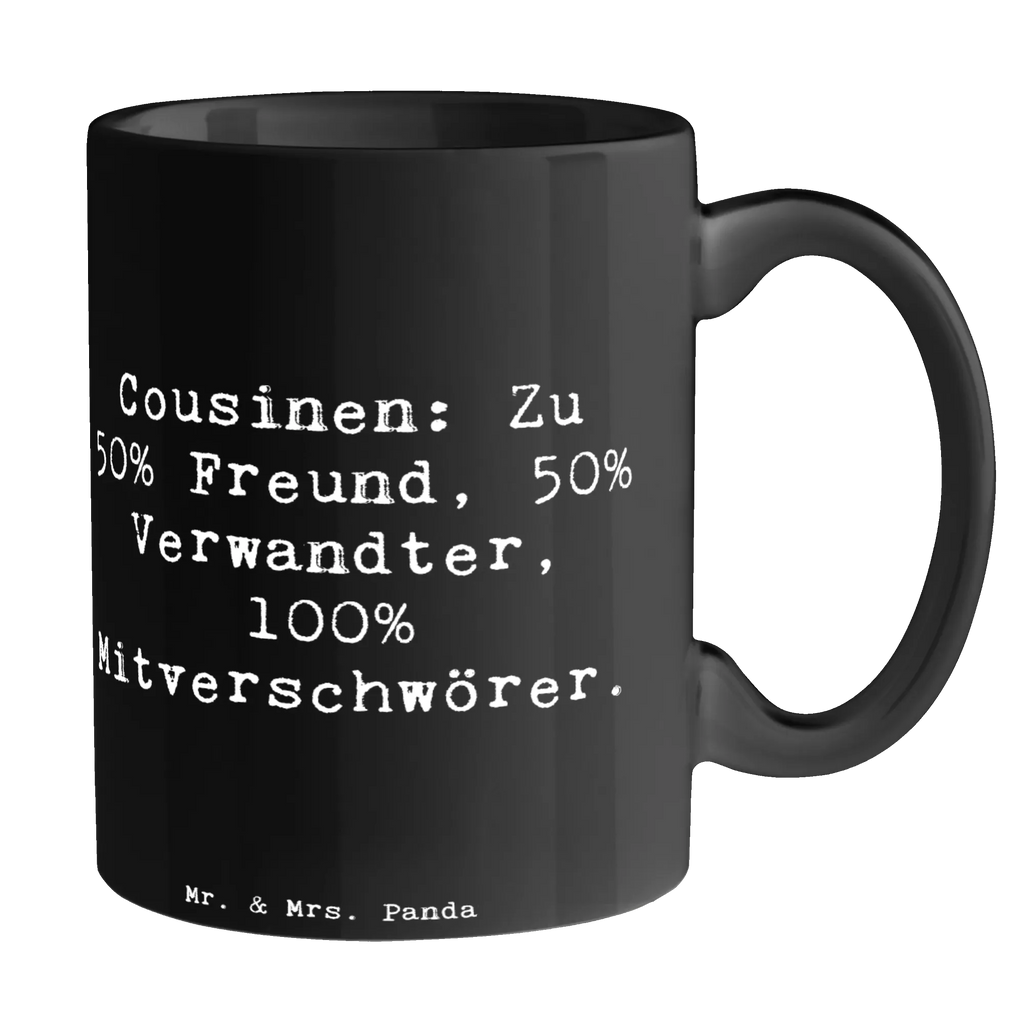 Tasse Spruch Cousin Mitverschwörer Tasse, Kaffeetasse, Teetasse, Becher, Kaffeebecher, Teebecher, Keramiktasse, Porzellantasse, Büro Tasse, Geschenk Tasse, Tasse Sprüche, Tasse Motive, Kaffeetassen, Tasse bedrucken, Designer Tasse, Cappuccino Tassen, Schöne Teetassen, Familie, Vatertag, Muttertag, Bruder, Schwester, Mama, Papa, Oma, Opa