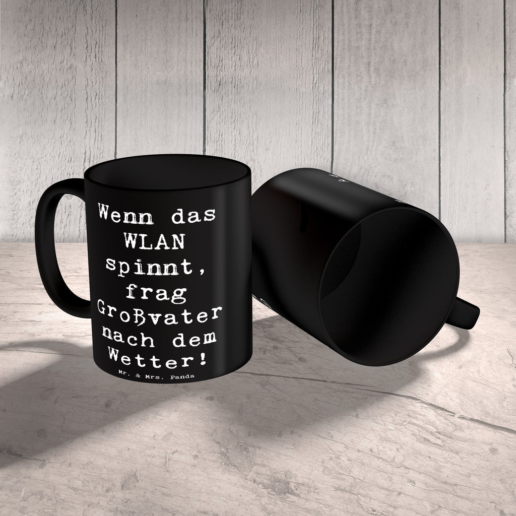 Tasse WLAN Großvater Tasse, Kaffeetasse, Teetasse, Becher, Kaffeebecher, Teebecher, Keramiktasse, Porzellantasse, Büro Tasse, Geschenk Tasse, Tasse Sprüche, Tasse Motive, Kaffeetassen, Tasse bedrucken, Designer Tasse, Cappuccino Tassen, Schöne Teetassen, Familie, Vatertag, Muttertag, Bruder, Schwester, Mama, Papa, Oma, Opa