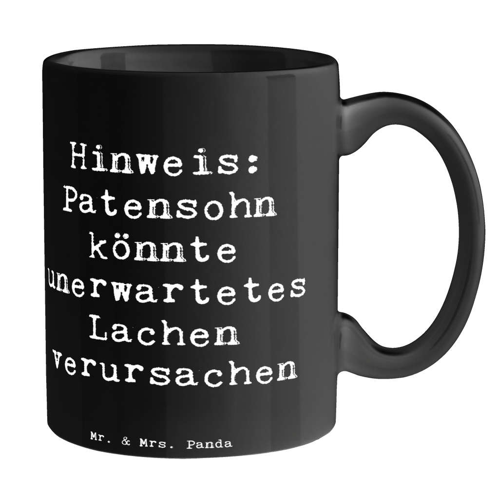 Tasse Spruch Unerwartetes Lachen Patensohn Tasse, Kaffeetasse, Teetasse, Becher, Kaffeebecher, Teebecher, Keramiktasse, Porzellantasse, Büro Tasse, Geschenk Tasse, Tasse Sprüche, Tasse Motive, Kaffeetassen, Tasse bedrucken, Designer Tasse, Cappuccino Tassen, Schöne Teetassen, Familie, Vatertag, Muttertag, Bruder, Schwester, Mama, Papa, Oma, Opa