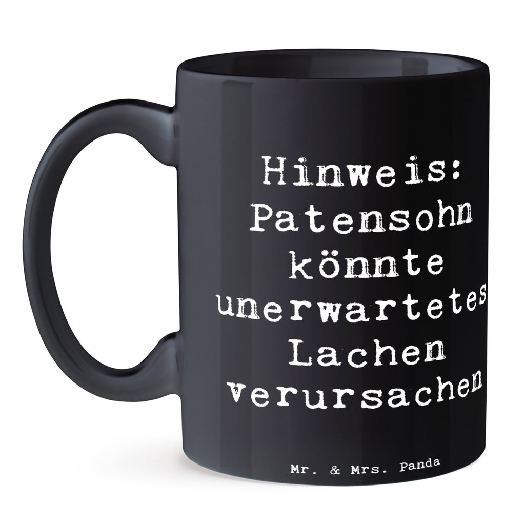 Tasse Spruch Unerwartetes Lachen Patensohn Tasse, Kaffeetasse, Teetasse, Becher, Kaffeebecher, Teebecher, Keramiktasse, Porzellantasse, Büro Tasse, Geschenk Tasse, Tasse Sprüche, Tasse Motive, Kaffeetassen, Tasse bedrucken, Designer Tasse, Cappuccino Tassen, Schöne Teetassen, Familie, Vatertag, Muttertag, Bruder, Schwester, Mama, Papa, Oma, Opa