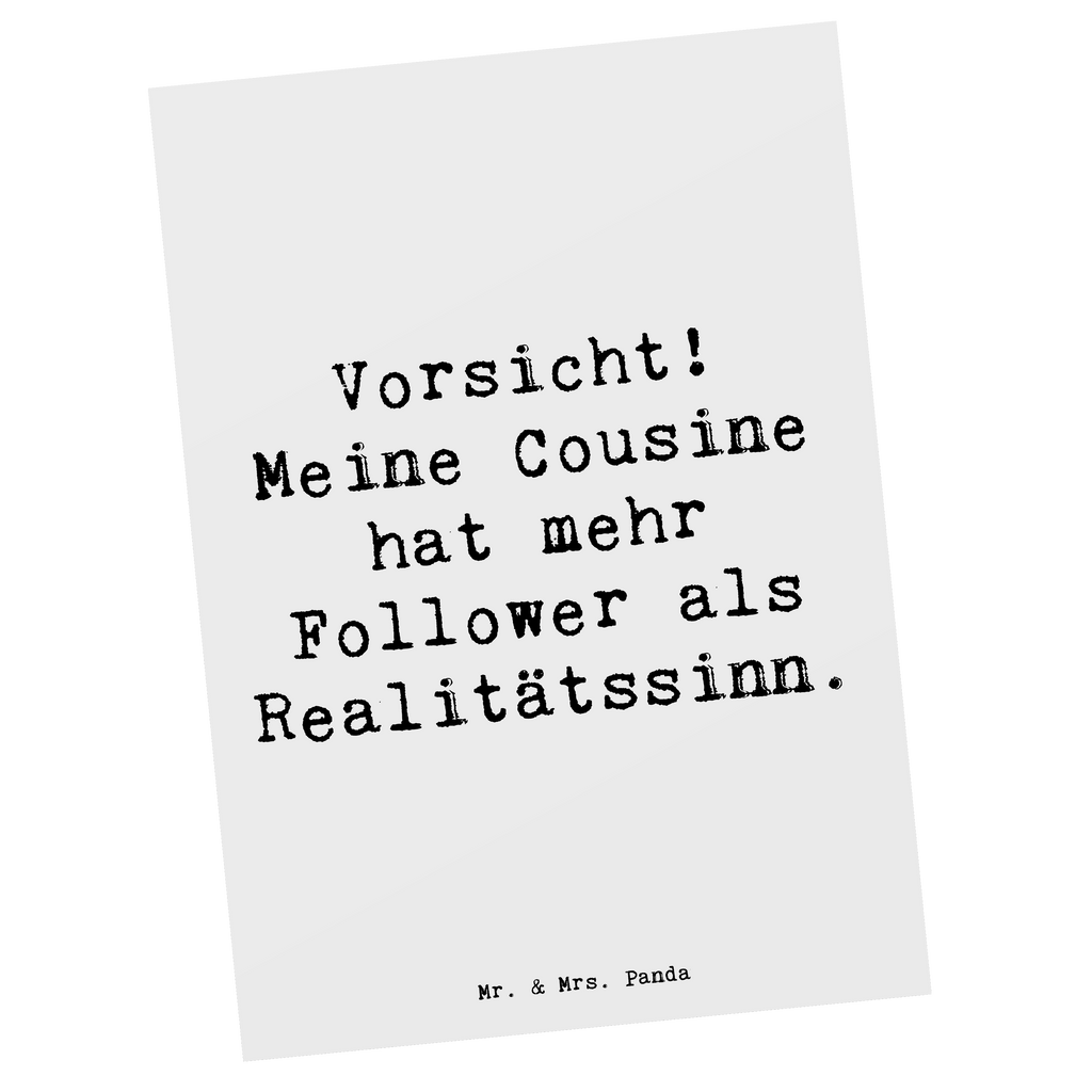 Postkarte Spruch Cousine Influencer Postkarte, Karte, Geschenkkarte, Grußkarte, Einladung, Ansichtskarte, Geburtstagskarte, Einladungskarte, Dankeskarte, Ansichtskarten, Einladung Geburtstag, Einladungskarten Geburtstag, Familie, Vatertag, Muttertag, Bruder, Schwester, Mama, Papa, Oma, Opa