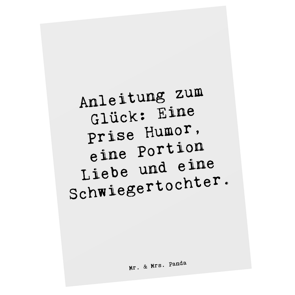 Postkarte Glücksbringer Schwiegertochter Postkarte, Karte, Geschenkkarte, Grußkarte, Einladung, Ansichtskarte, Geburtstagskarte, Einladungskarte, Dankeskarte, Familie, Vatertag, Muttertag, Bruder, Schwester, Mama, Papa, Oma, Opa