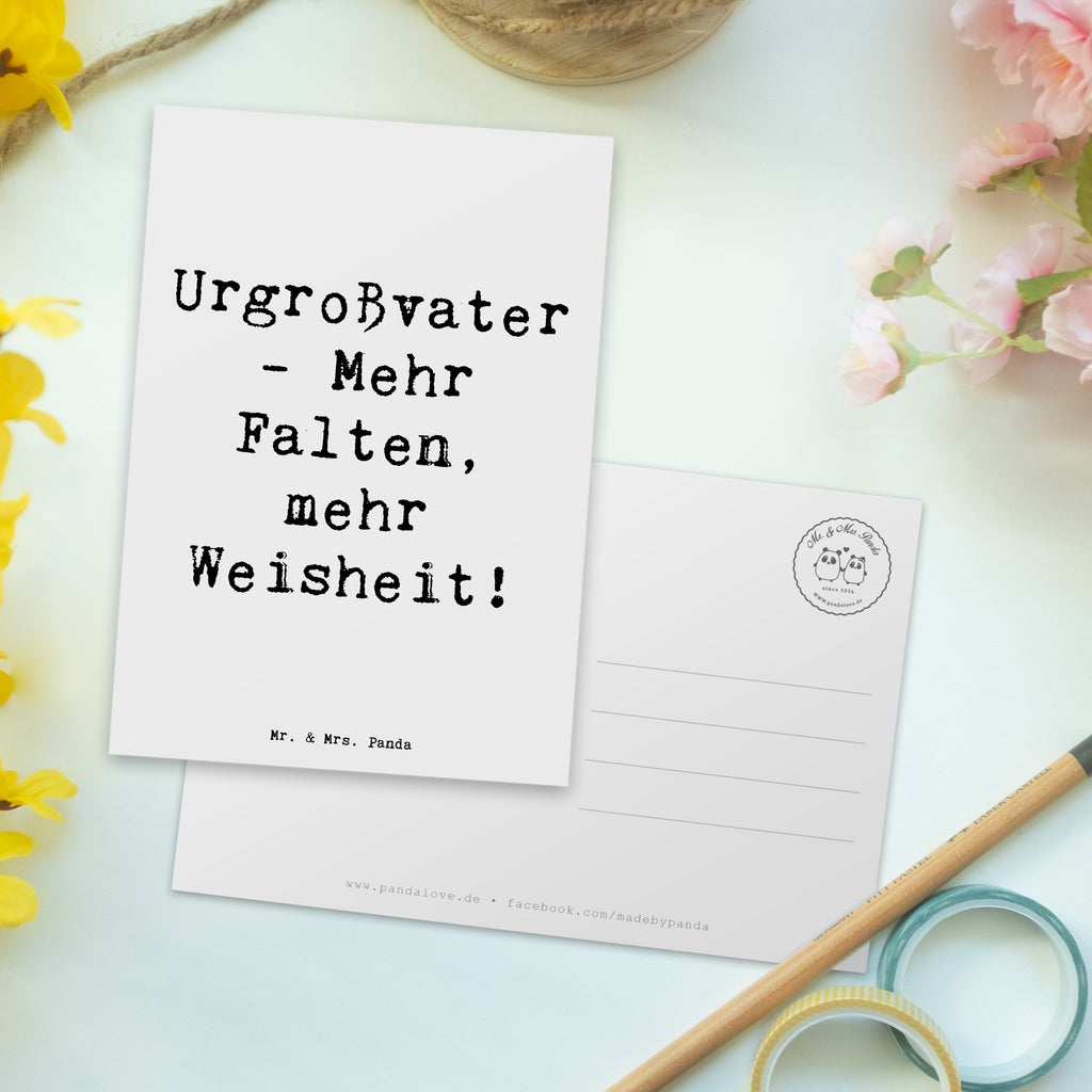 Postkarte Spruch Urgroßvater Weisheit Postkarte, Karte, Geschenkkarte, Grußkarte, Einladung, Ansichtskarte, Geburtstagskarte, Einladungskarte, Dankeskarte, Ansichtskarten, Einladung Geburtstag, Einladungskarten Geburtstag, Familie, Vatertag, Muttertag, Bruder, Schwester, Mama, Papa, Oma, Opa