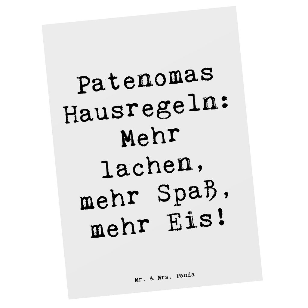 Postkarte Spruch Patenoma Hausregeln Postkarte, Karte, Geschenkkarte, Grußkarte, Einladung, Ansichtskarte, Geburtstagskarte, Einladungskarte, Dankeskarte, Ansichtskarten, Einladung Geburtstag, Einladungskarten Geburtstag, Familie, Vatertag, Muttertag, Bruder, Schwester, Mama, Papa, Oma, Opa