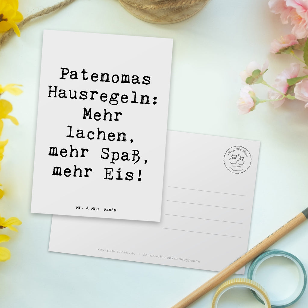 Postkarte Spruch Patenoma Hausregeln Postkarte, Karte, Geschenkkarte, Grußkarte, Einladung, Ansichtskarte, Geburtstagskarte, Einladungskarte, Dankeskarte, Ansichtskarten, Einladung Geburtstag, Einladungskarten Geburtstag, Familie, Vatertag, Muttertag, Bruder, Schwester, Mama, Papa, Oma, Opa