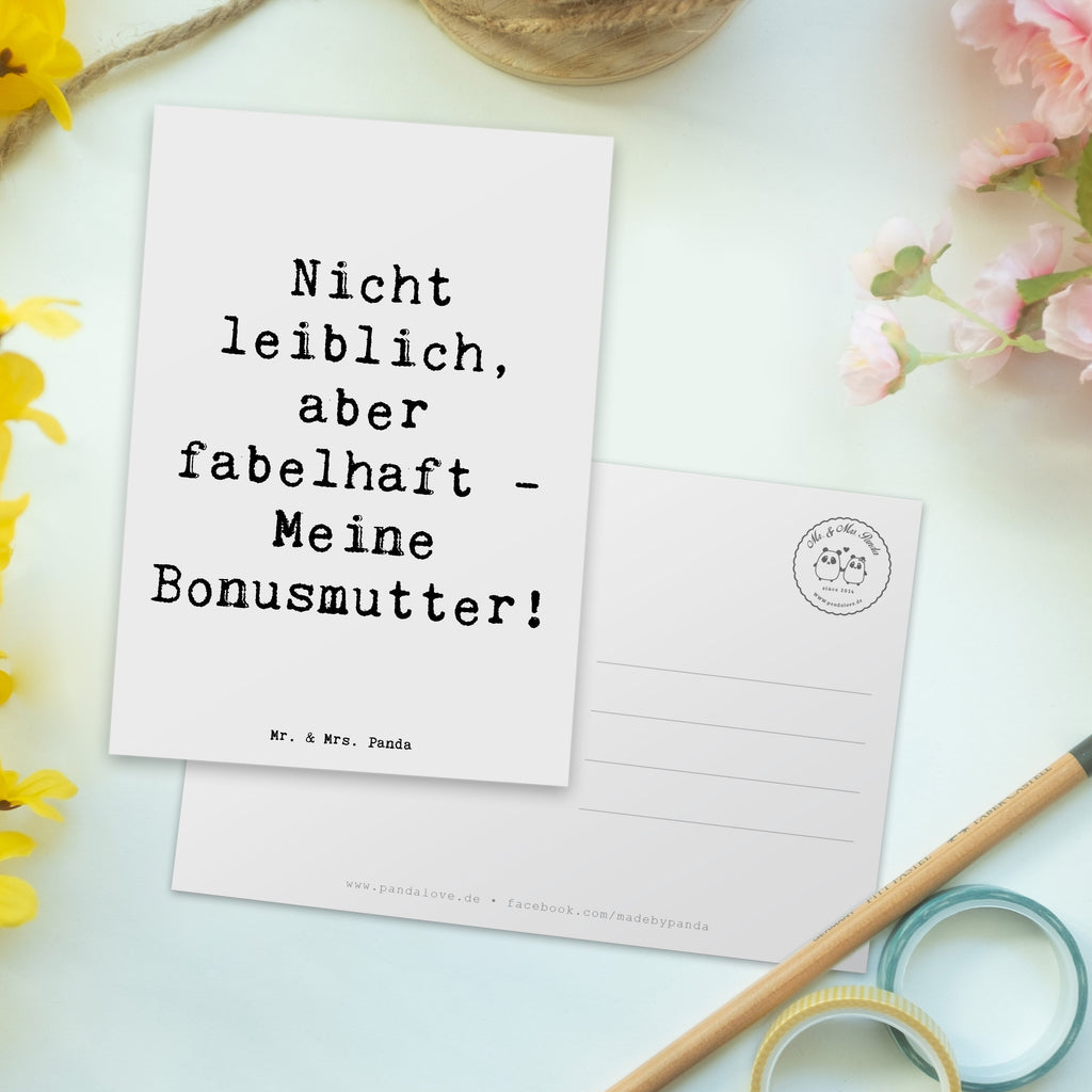 Postkarte Spruch Bonusmutter Postkarte, Karte, Geschenkkarte, Grußkarte, Einladung, Ansichtskarte, Geburtstagskarte, Einladungskarte, Dankeskarte, Ansichtskarten, Einladung Geburtstag, Einladungskarten Geburtstag, Familie, Vatertag, Muttertag, Bruder, Schwester, Mama, Papa, Oma, Opa