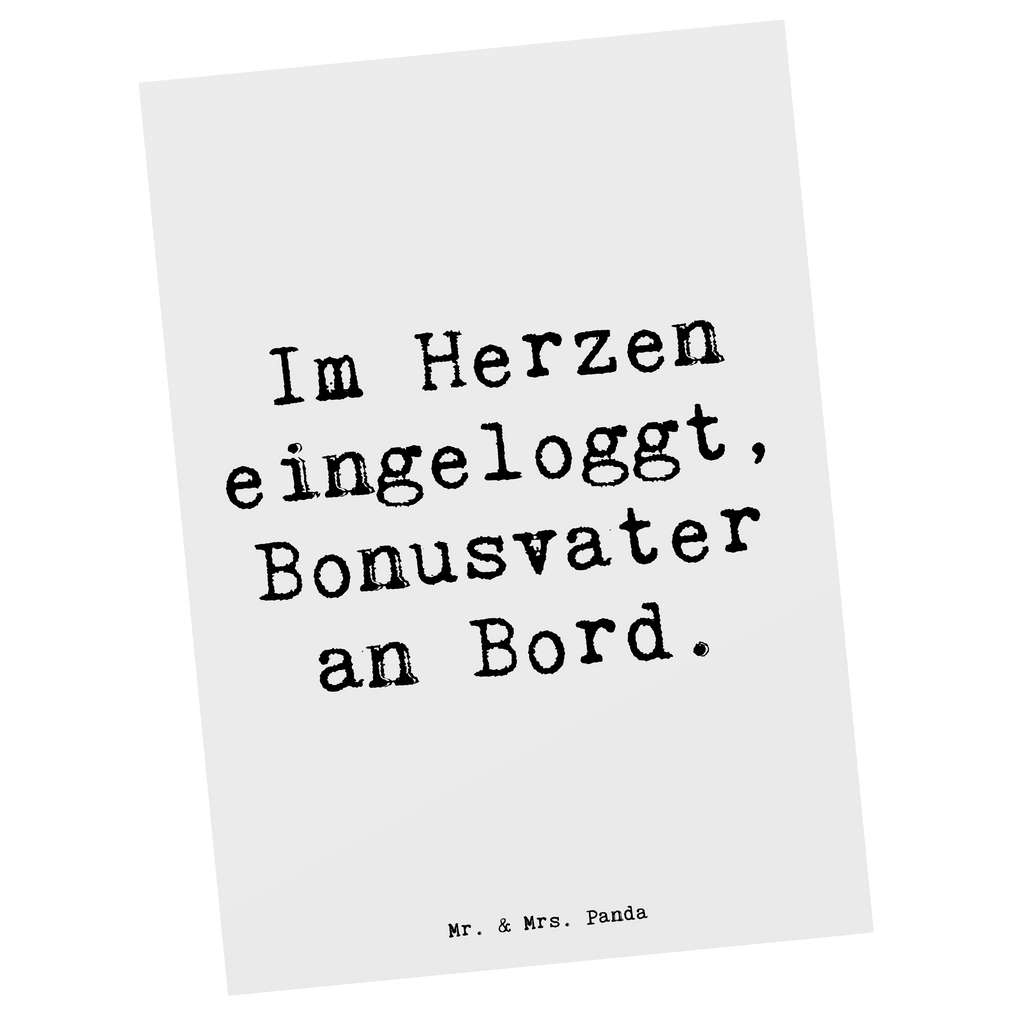 Postkarte Spruch Bonusvater Herz Postkarte, Karte, Geschenkkarte, Grußkarte, Einladung, Ansichtskarte, Geburtstagskarte, Einladungskarte, Dankeskarte, Ansichtskarten, Einladung Geburtstag, Einladungskarten Geburtstag, Familie, Vatertag, Muttertag, Bruder, Schwester, Mama, Papa, Oma, Opa