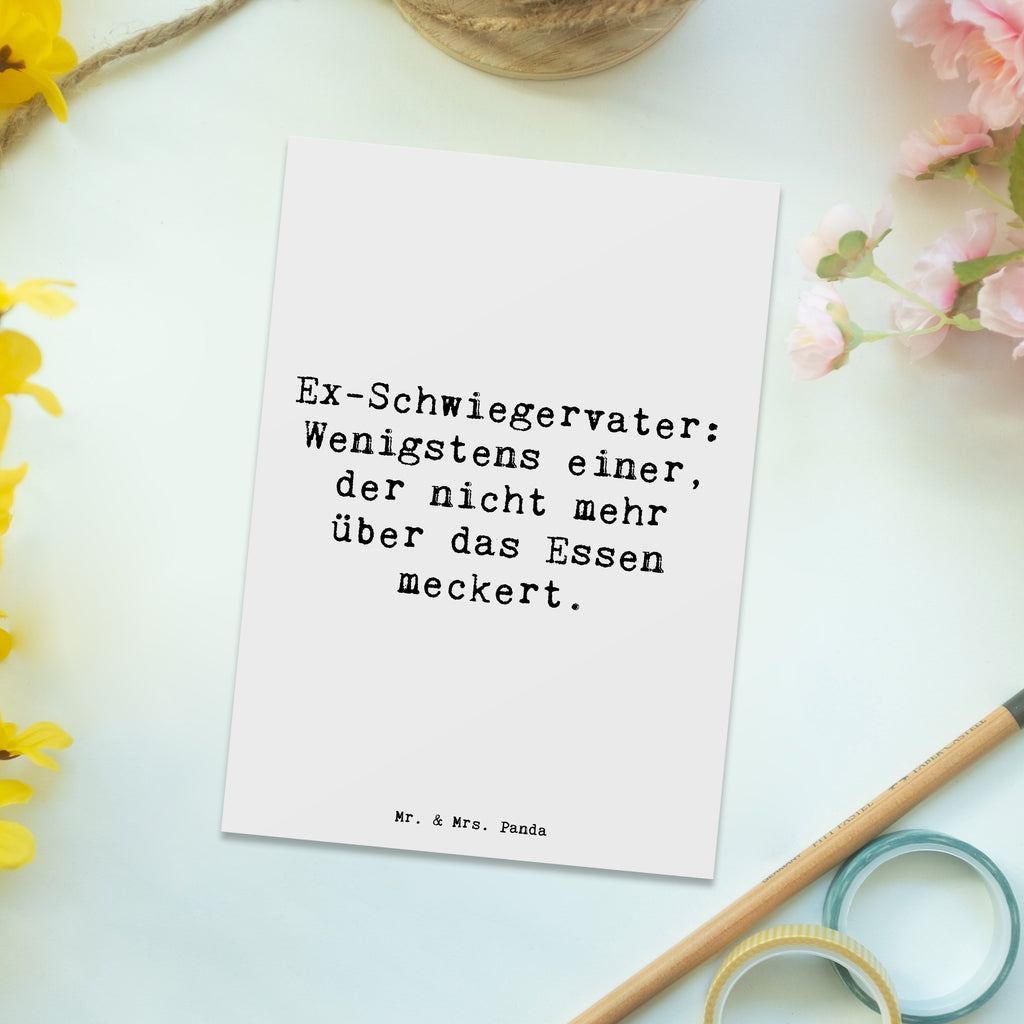 Postkarte Ex Schwiegervater Ruhe Postkarte, Karte, Geschenkkarte, Grußkarte, Einladung, Ansichtskarte, Geburtstagskarte, Einladungskarte, Dankeskarte