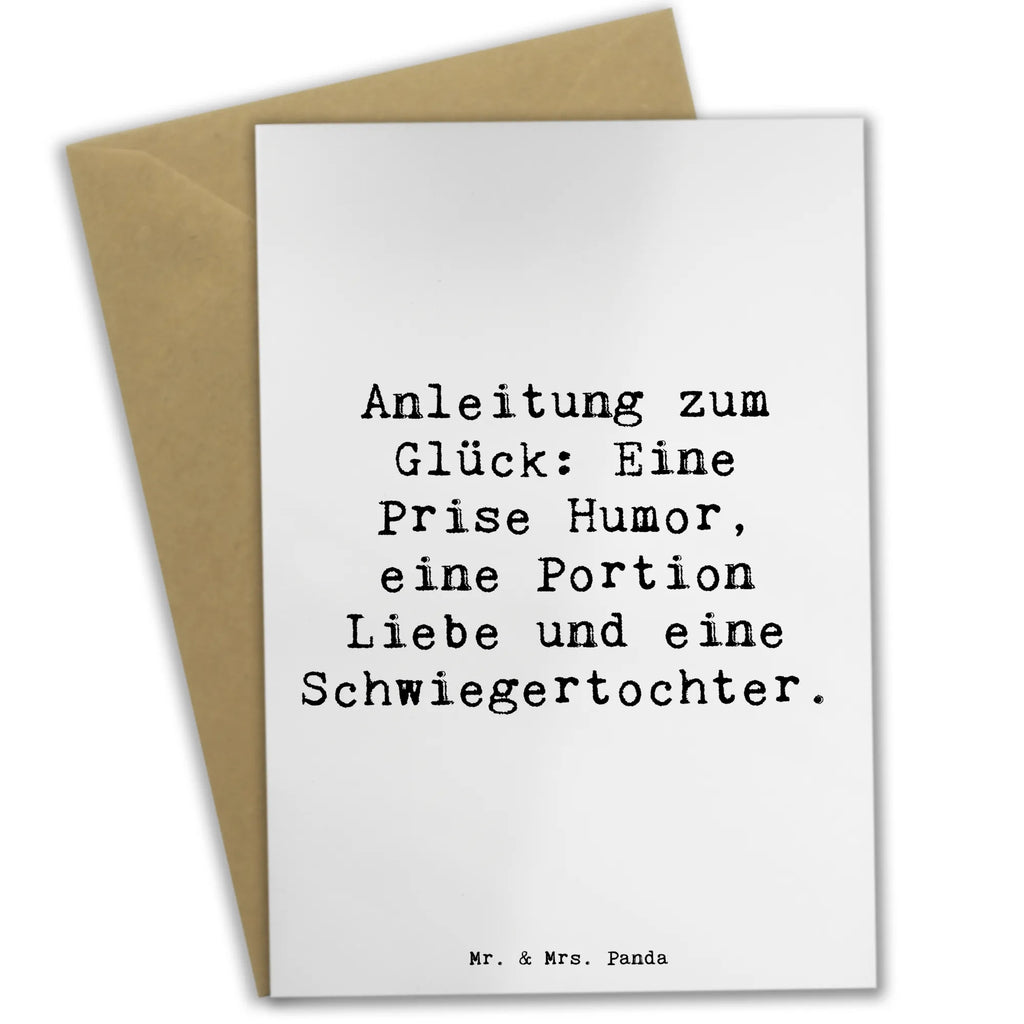 Grußkarte Spruch Humor Liebe Schwiegertochter Grußkarte, Klappkarte, Einladungskarte, Glückwunschkarte, Hochzeitskarte, Geburtstagskarte, Karte, Ansichtskarten, Familie, Vatertag, Muttertag, Bruder, Schwester, Mama, Papa, Oma, Opa