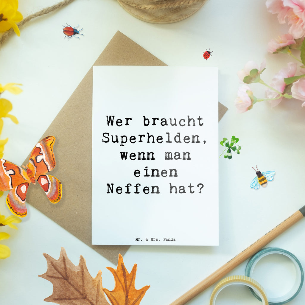 Grußkarte Spruch Neffe Held Grußkarte, Klappkarte, Einladungskarte, Glückwunschkarte, Hochzeitskarte, Geburtstagskarte, Karte, Ansichtskarten, Familie, Vatertag, Muttertag, Bruder, Schwester, Mama, Papa, Oma, Opa