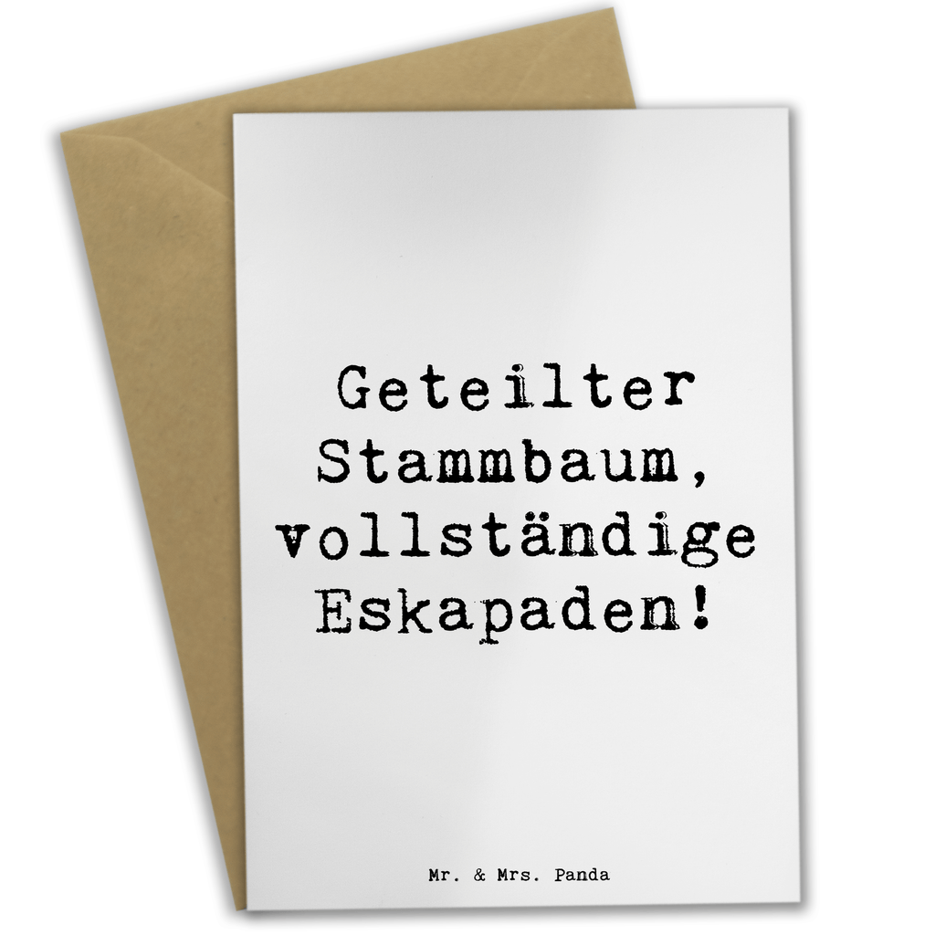 Grußkarte Spruch Halbbruder Eskapaden Grußkarte, Klappkarte, Einladungskarte, Glückwunschkarte, Hochzeitskarte, Geburtstagskarte, Karte, Ansichtskarten, Familie, Vatertag, Muttertag, Bruder, Schwester, Mama, Papa, Oma, Opa