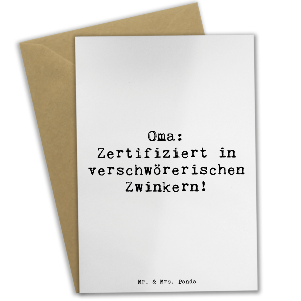 Grußkarte Spruch Oma Zwinkern Grußkarte, Klappkarte, Einladungskarte, Glückwunschkarte, Hochzeitskarte, Geburtstagskarte, Karte, Ansichtskarten, Familie, Vatertag, Muttertag, Bruder, Schwester, Mama, Papa, Oma, Opa