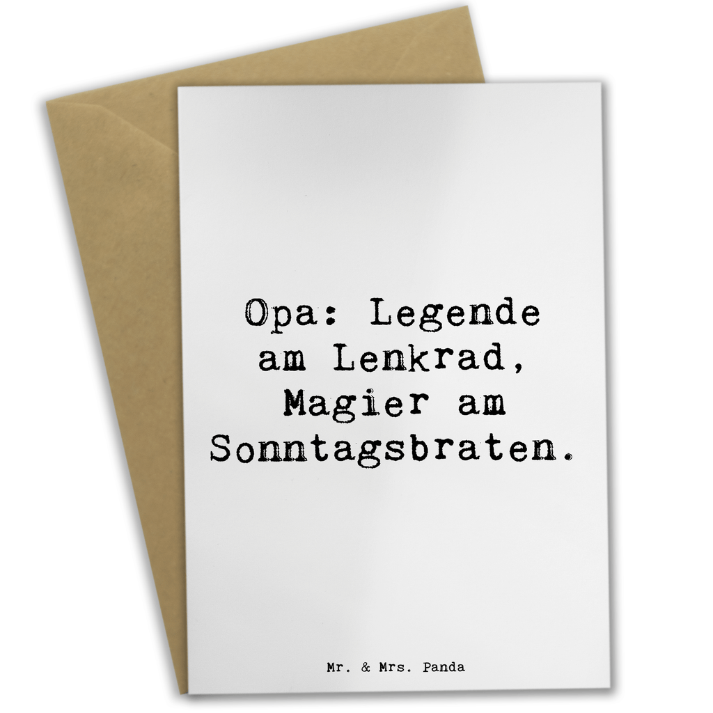 Grußkarte Spruch Opa Legende Grußkarte, Klappkarte, Einladungskarte, Glückwunschkarte, Hochzeitskarte, Geburtstagskarte, Karte, Ansichtskarten, Familie, Vatertag, Muttertag, Bruder, Schwester, Mama, Papa, Oma, Opa