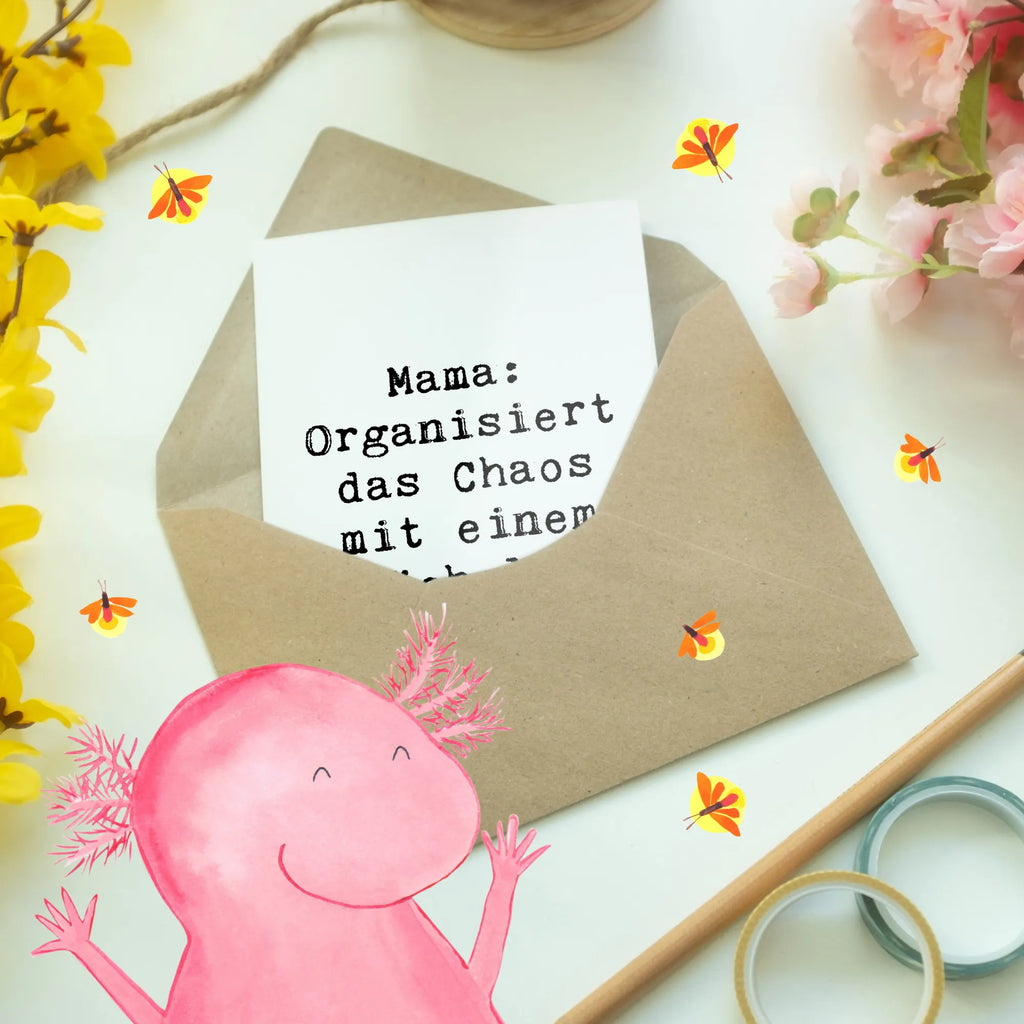 Grußkarte Spruch Mama Ordnung Grußkarte, Klappkarte, Einladungskarte, Glückwunschkarte, Hochzeitskarte, Geburtstagskarte, Karte, Ansichtskarten, Familie, Vatertag, Muttertag, Bruder, Schwester, Mama, Papa, Oma, Opa