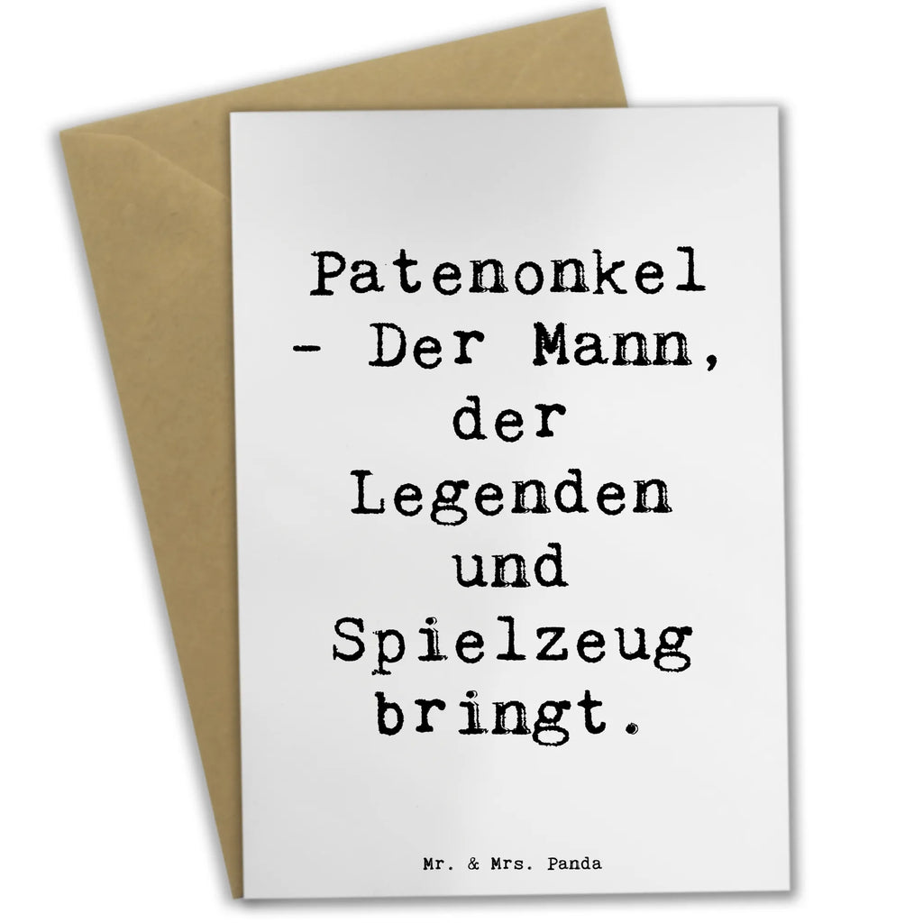 Grußkarte Spruch Patenonkel Geschenk Grußkarte, Klappkarte, Einladungskarte, Glückwunschkarte, Hochzeitskarte, Geburtstagskarte, Karte, Ansichtskarten, Familie, Vatertag, Muttertag, Bruder, Schwester, Mama, Papa, Oma, Opa