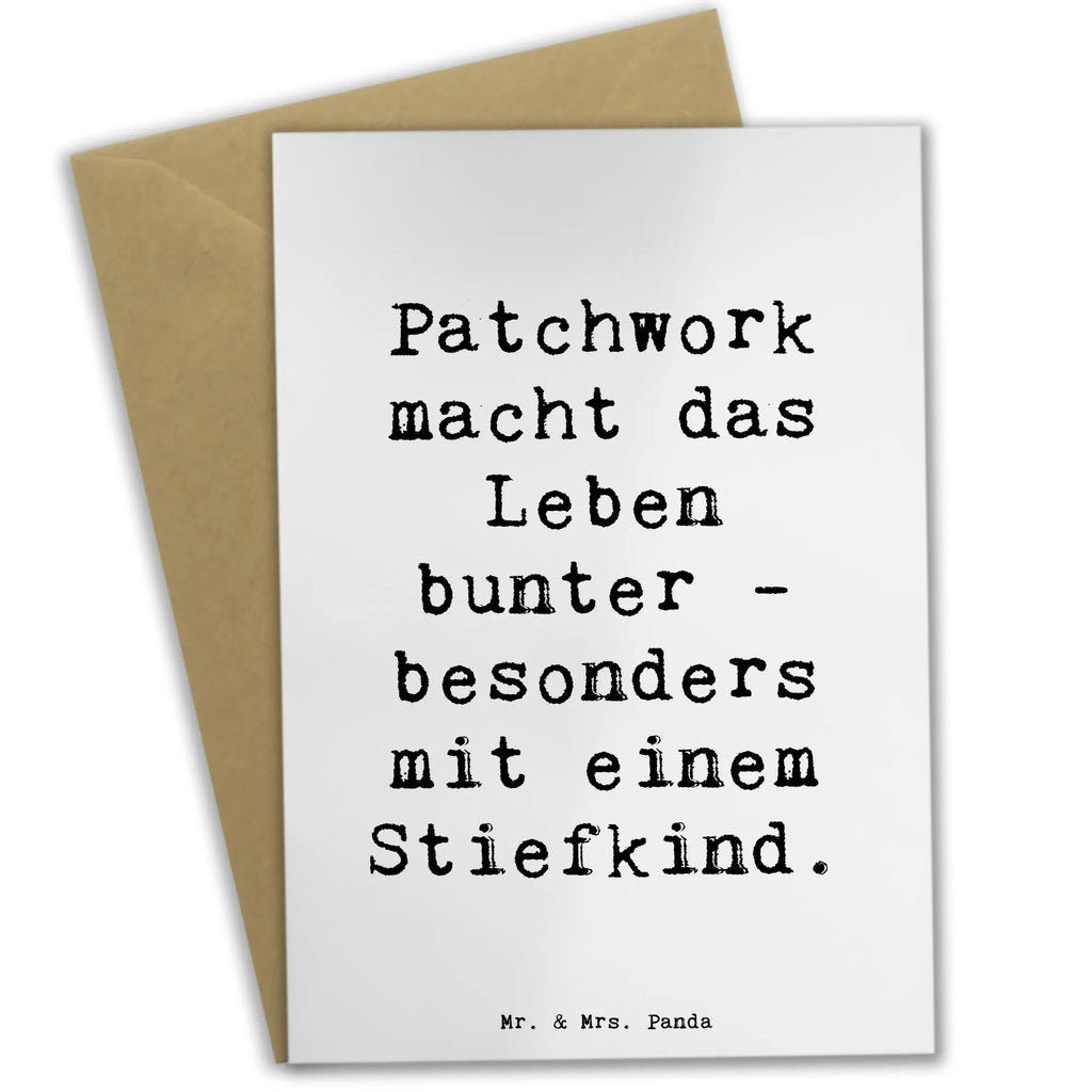 Grußkarte Spruch Buntes Stiefkind Grußkarte, Klappkarte, Einladungskarte, Glückwunschkarte, Hochzeitskarte, Geburtstagskarte, Karte, Ansichtskarten, Familie, Vatertag, Muttertag, Bruder, Schwester, Mama, Papa, Oma, Opa