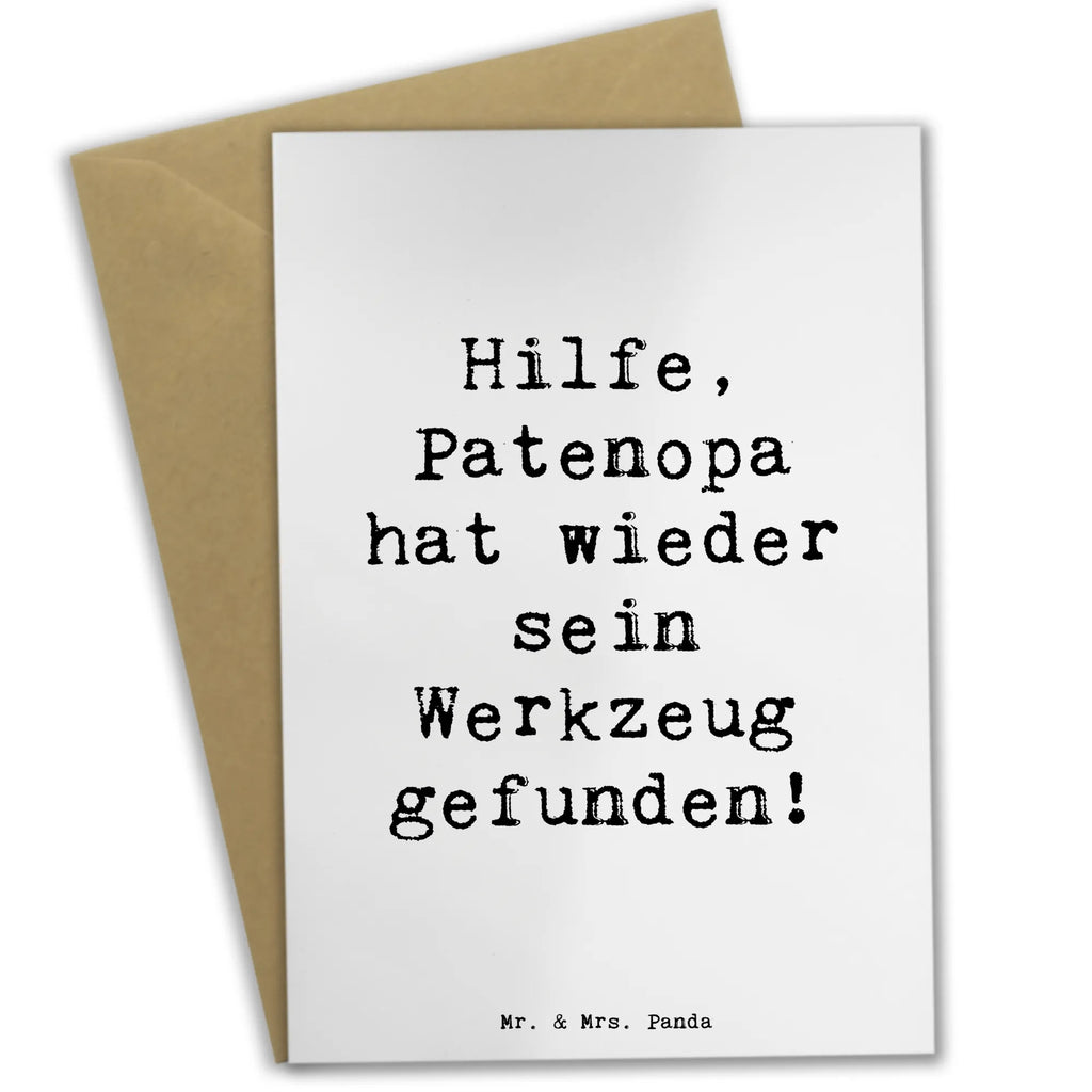 Grußkarte Spruch Patenopa Abenteuer Grußkarte, Klappkarte, Einladungskarte, Glückwunschkarte, Hochzeitskarte, Geburtstagskarte, Karte, Ansichtskarten, Familie, Vatertag, Muttertag, Bruder, Schwester, Mama, Papa, Oma, Opa