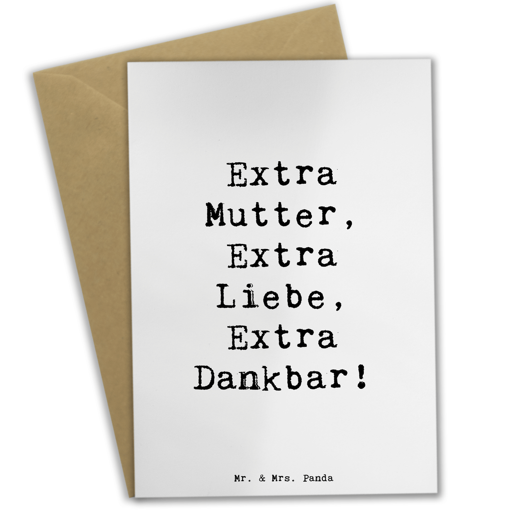 Grußkarte Spruch Bonusmutter Extra Liebe Grußkarte, Klappkarte, Einladungskarte, Glückwunschkarte, Hochzeitskarte, Geburtstagskarte, Karte, Ansichtskarten, Familie, Vatertag, Muttertag, Bruder, Schwester, Mama, Papa, Oma, Opa