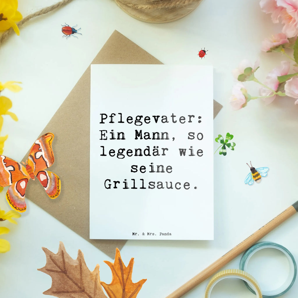 Grußkarte Spruch Pflegevater Legende Grußkarte, Klappkarte, Einladungskarte, Glückwunschkarte, Hochzeitskarte, Geburtstagskarte, Karte, Ansichtskarten, Familie, Vatertag, Muttertag, Bruder, Schwester, Mama, Papa, Oma, Opa