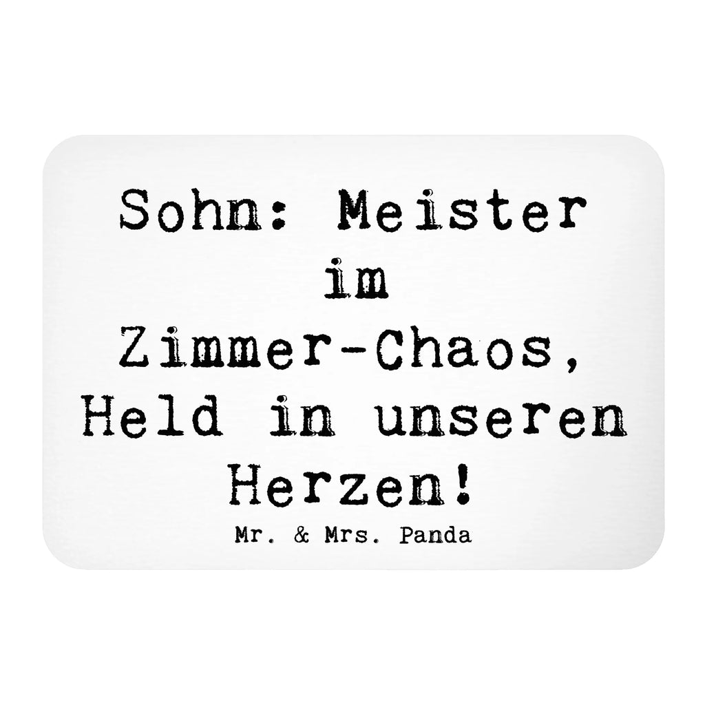 Magnet Spruch Sohn Chaosheld Kühlschrankmagnet, Pinnwandmagnet, Souvenir Magnet, Motivmagnete, Dekomagnet, Whiteboard Magnet, Notiz Magnet, Kühlschrank Dekoration, Familie, Vatertag, Muttertag, Bruder, Schwester, Mama, Papa, Oma, Opa