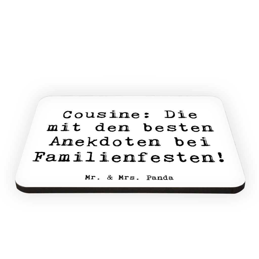 Magnet Spruch Cousine Anekdoten Kühlschrankmagnet, Pinnwandmagnet, Souvenir Magnet, Motivmagnete, Dekomagnet, Whiteboard Magnet, Notiz Magnet, Kühlschrank Dekoration, Familie, Vatertag, Muttertag, Bruder, Schwester, Mama, Papa, Oma, Opa