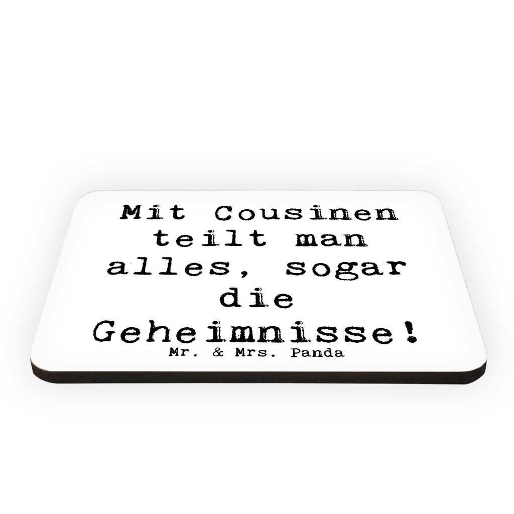 Magnet Spruch Cousine Geheimnisse Kühlschrankmagnet, Pinnwandmagnet, Souvenir Magnet, Motivmagnete, Dekomagnet, Whiteboard Magnet, Notiz Magnet, Kühlschrank Dekoration, Familie, Vatertag, Muttertag, Bruder, Schwester, Mama, Papa, Oma, Opa