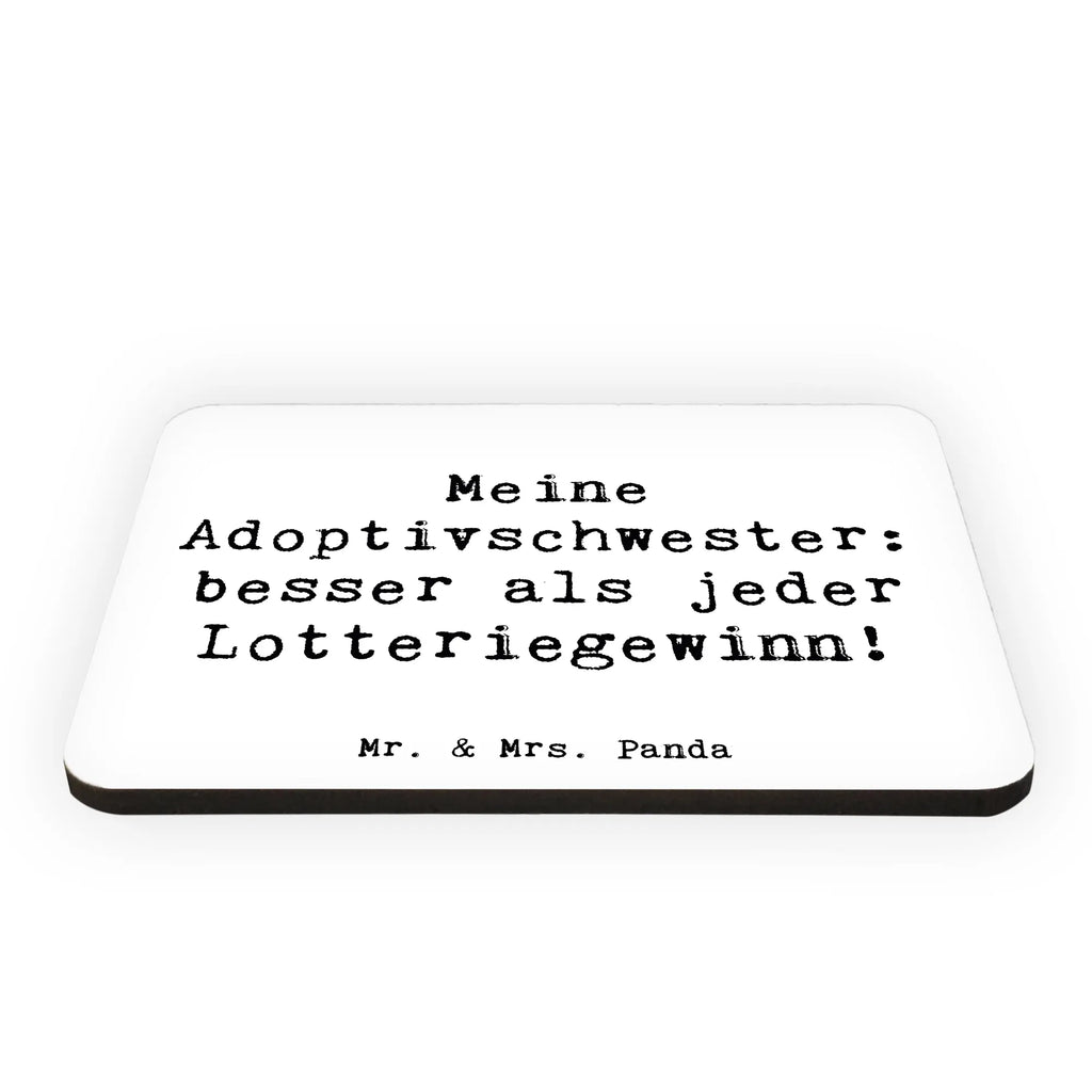 Magnet Spruch Adoptivschwester Wunder Kühlschrankmagnet, Pinnwandmagnet, Souvenir Magnet, Motivmagnete, Dekomagnet, Whiteboard Magnet, Notiz Magnet, Kühlschrank Dekoration, Familie, Vatertag, Muttertag, Bruder, Schwester, Mama, Papa, Oma, Opa