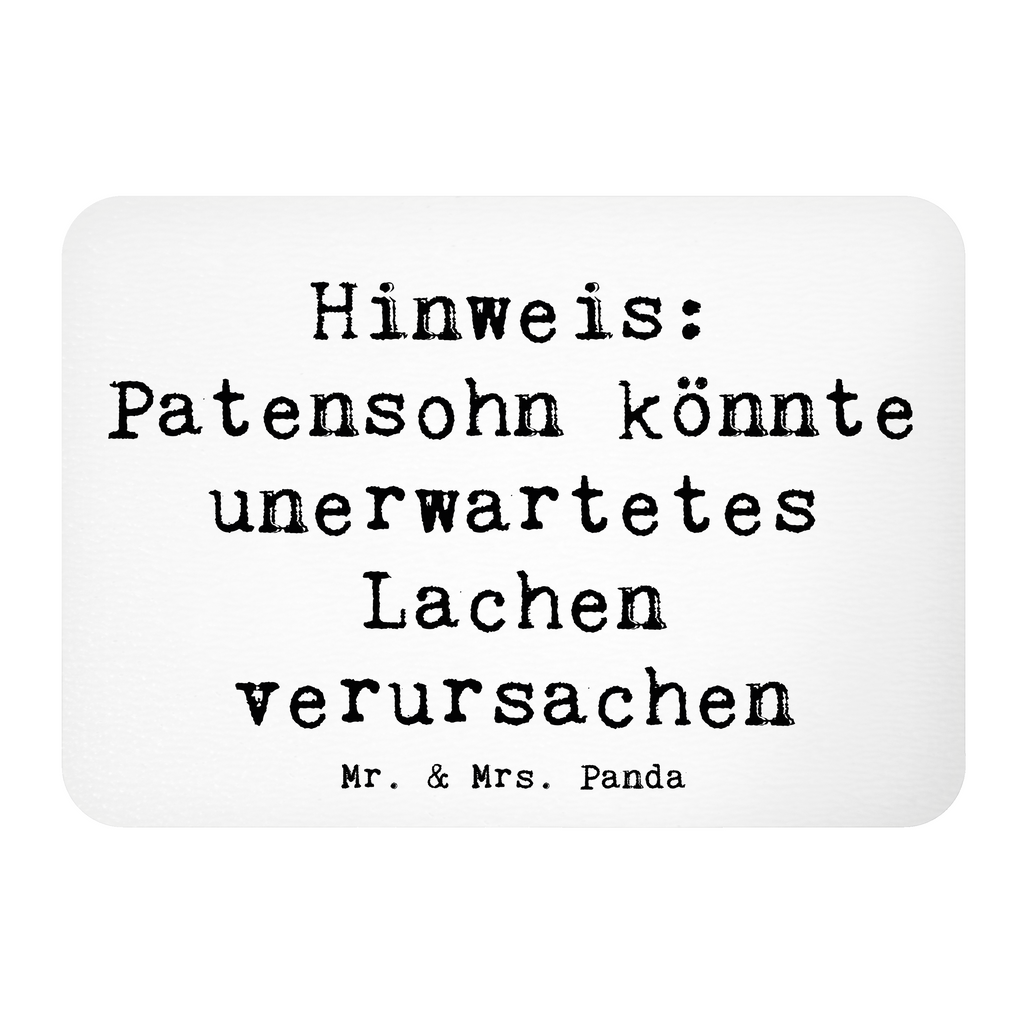 Magnet Spruch Unerwartetes Lachen Patensohn Kühlschrankmagnet, Pinnwandmagnet, Souvenir Magnet, Motivmagnete, Dekomagnet, Whiteboard Magnet, Notiz Magnet, Kühlschrank Dekoration, Familie, Vatertag, Muttertag, Bruder, Schwester, Mama, Papa, Oma, Opa