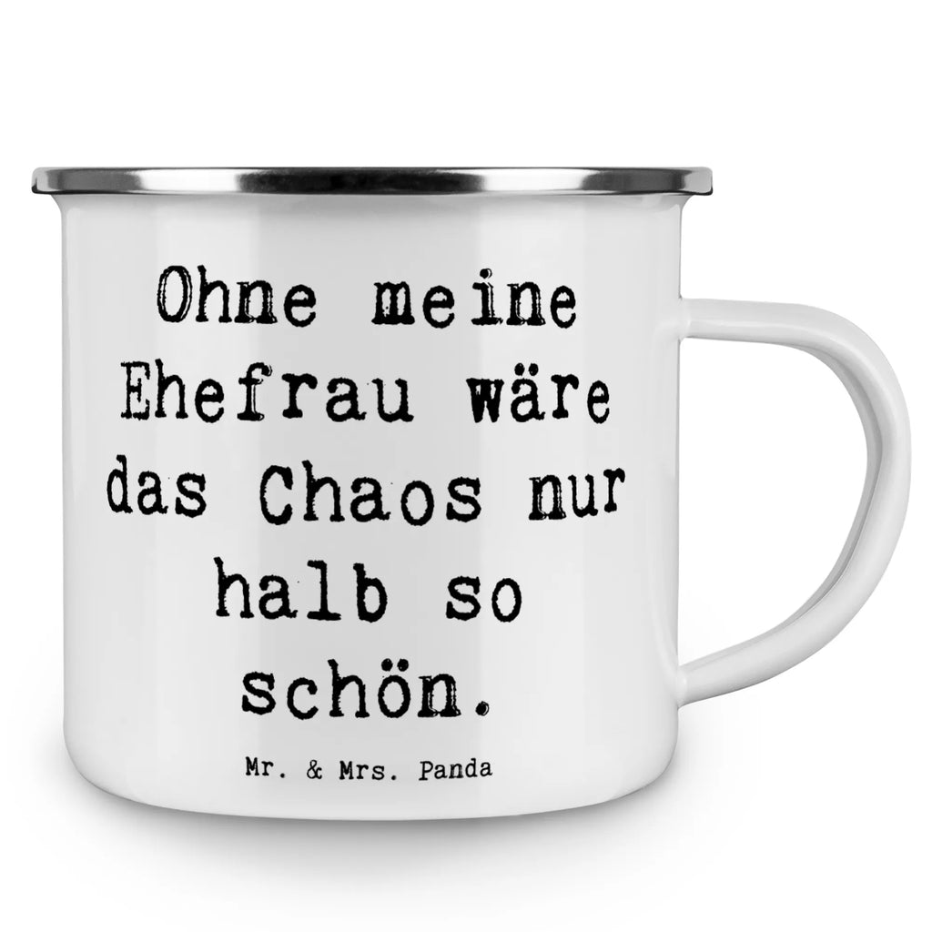 Camping Emaille Tasse Spruch Ohne meine Ehefrau wäre das Chaos nur halb so schön. Campingtasse, Trinkbecher, Metalltasse, Outdoor Tasse, Emaille Trinkbecher, Blechtasse Outdoor, Emaille Campingbecher, Edelstahl Trinkbecher, Metalltasse für Camping, Kaffee Blechtasse, Camping Tasse Metall, Emaille Tasse, Emaille Becher, Tasse Camping, Tasse Emaille, Emaille Tassen, Camping Becher, Metall Tasse, Camping Tassen, Blechtasse, Emaille Tasse Camping, Camping Tasse Emaille, Emailletasse, Camping Tassen Emaille, Campingbecher, Blechtassen, Outdoor Becher, Campingtassen, Emaille Becher Camping, Camping Becher Edelstahl, Familie, Vatertag, Muttertag, Bruder, Schwester, Mama, Papa, Oma, Opa