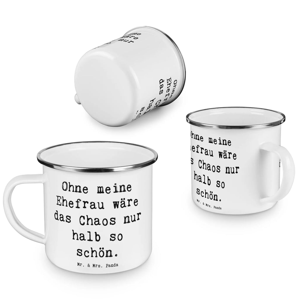 Camping Emaille Tasse Spruch Ohne meine Ehefrau wäre das Chaos nur halb so schön. Campingtasse, Trinkbecher, Metalltasse, Outdoor Tasse, Emaille Trinkbecher, Blechtasse Outdoor, Emaille Campingbecher, Edelstahl Trinkbecher, Metalltasse für Camping, Kaffee Blechtasse, Camping Tasse Metall, Emaille Tasse, Emaille Becher, Tasse Camping, Tasse Emaille, Emaille Tassen, Camping Becher, Metall Tasse, Camping Tassen, Blechtasse, Emaille Tasse Camping, Camping Tasse Emaille, Emailletasse, Camping Tassen Emaille, Campingbecher, Blechtassen, Outdoor Becher, Campingtassen, Emaille Becher Camping, Camping Becher Edelstahl, Familie, Vatertag, Muttertag, Bruder, Schwester, Mama, Papa, Oma, Opa