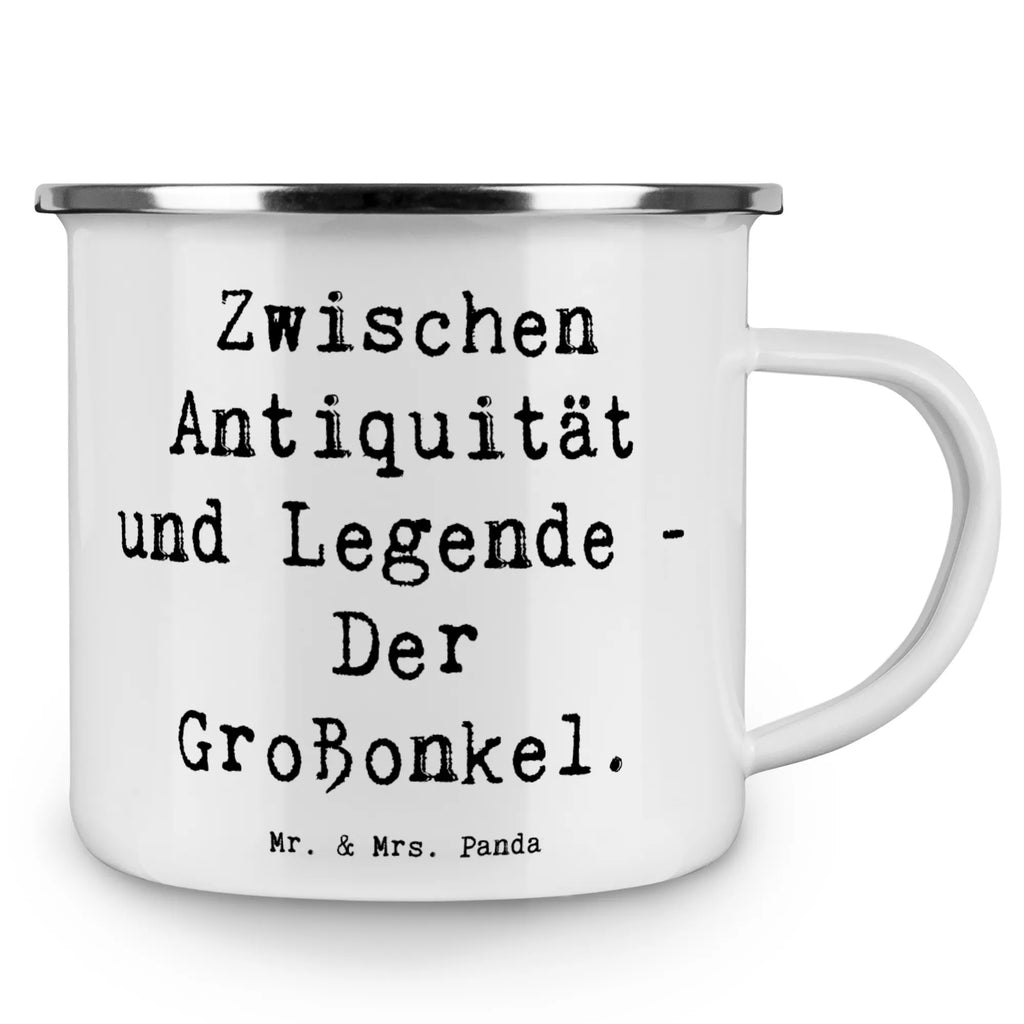 Camping Emaille Tasse Spruch Zwischen Antiquität und Legende - Der Großonkel. Campingtasse, Trinkbecher, Metalltasse, Outdoor Tasse, Emaille Trinkbecher, Blechtasse Outdoor, Emaille Campingbecher, Edelstahl Trinkbecher, Metalltasse für Camping, Kaffee Blechtasse, Camping Tasse Metall, Emaille Tasse, Emaille Becher, Tasse Camping, Tasse Emaille, Emaille Tassen, Camping Becher, Metall Tasse, Camping Tassen, Blechtasse, Emaille Tasse Camping, Camping Tasse Emaille, Emailletasse, Camping Tassen Emaille, Campingbecher, Blechtassen, Outdoor Becher, Campingtassen, Emaille Becher Camping, Camping Becher Edelstahl, Familie, Vatertag, Muttertag, Bruder, Schwester, Mama, Papa, Oma, Opa