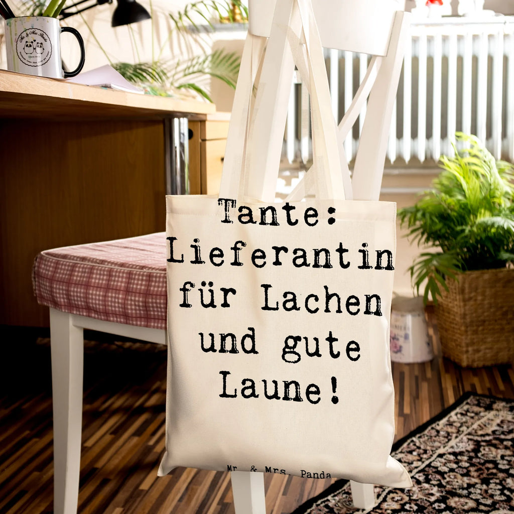 Tragetasche Spruch Tante Lieferantin Beuteltasche, Beutel, Einkaufstasche, Jutebeutel, Stoffbeutel, Tasche, Shopper, Umhängetasche, Strandtasche, Schultertasche, Stofftasche, Tragetasche, Badetasche, Jutetasche, Einkaufstüte, Laptoptasche, Familie, Vatertag, Muttertag, Bruder, Schwester, Mama, Papa, Oma, Opa